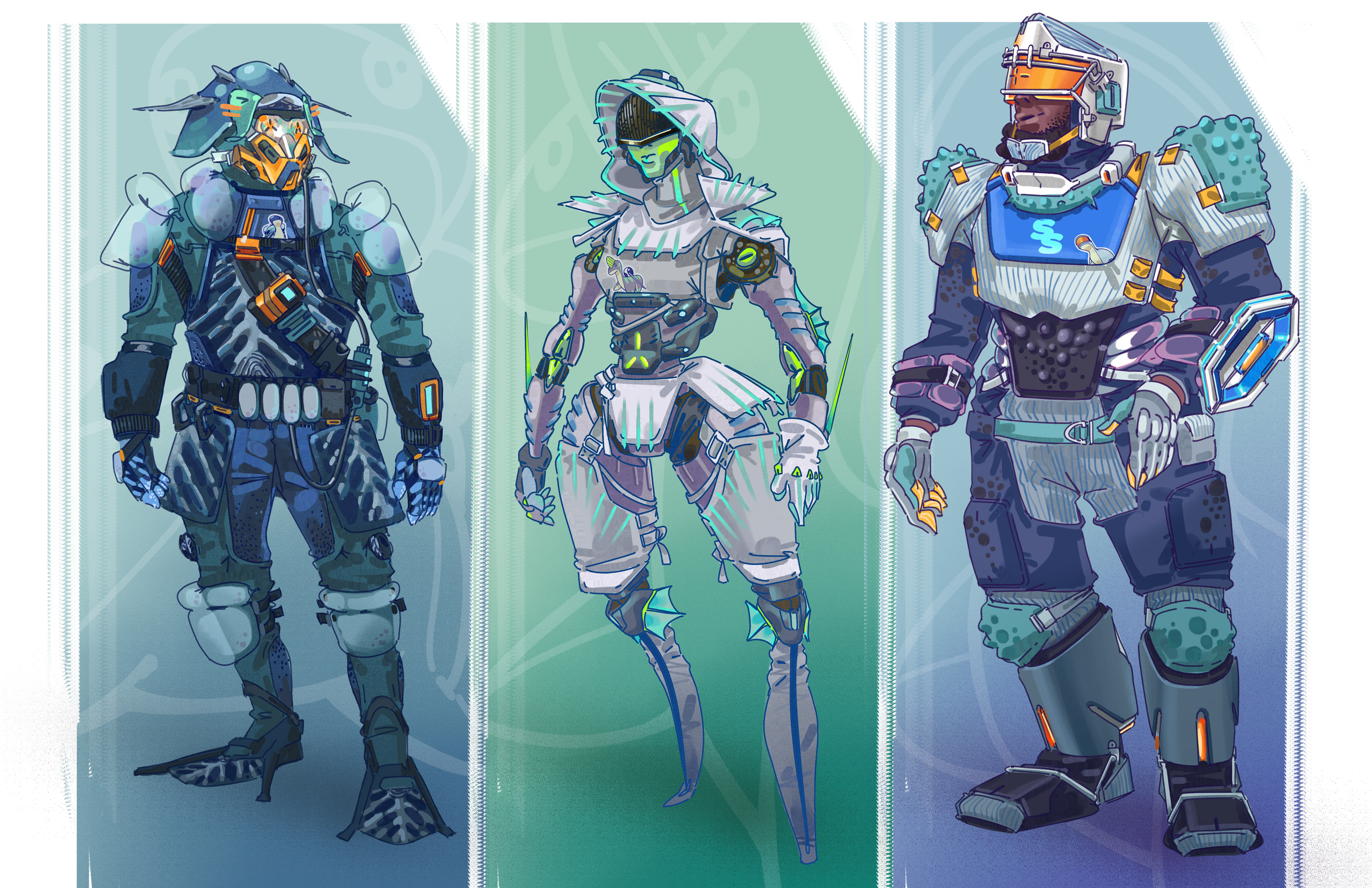 Fan Art, Apex Legends Splatter Stamina