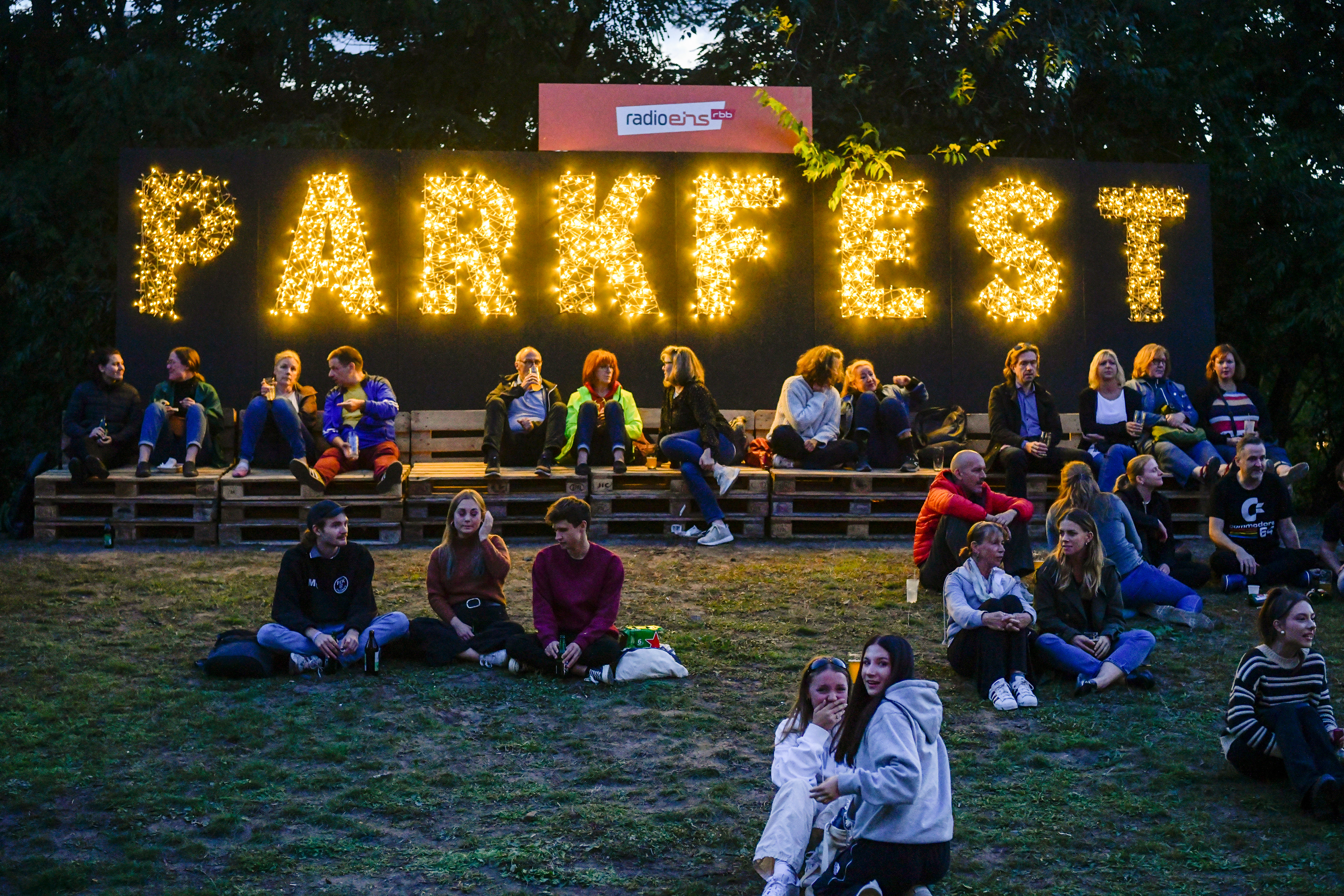 Parkfest 02.09.2022 im Park am Gleisdreieck; Rundfunk Berlin Brandenburg