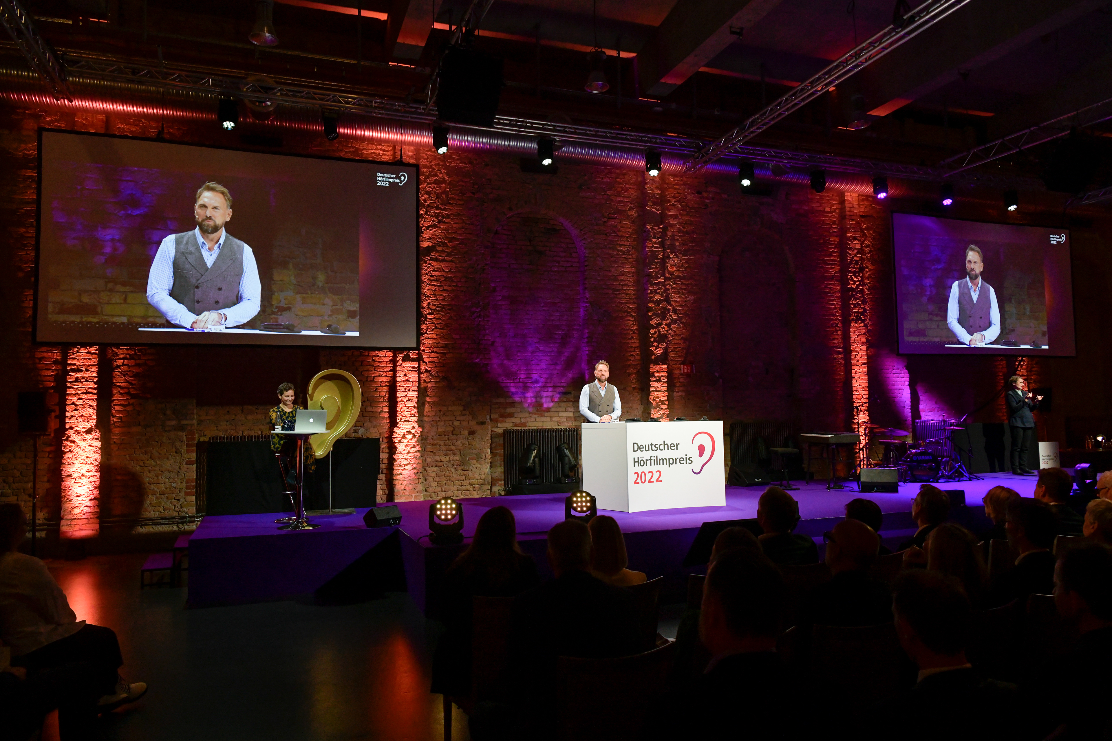 Verleihung des 20. Deutschen Hörfilmpreis am 27.09.2022 in Berlin;