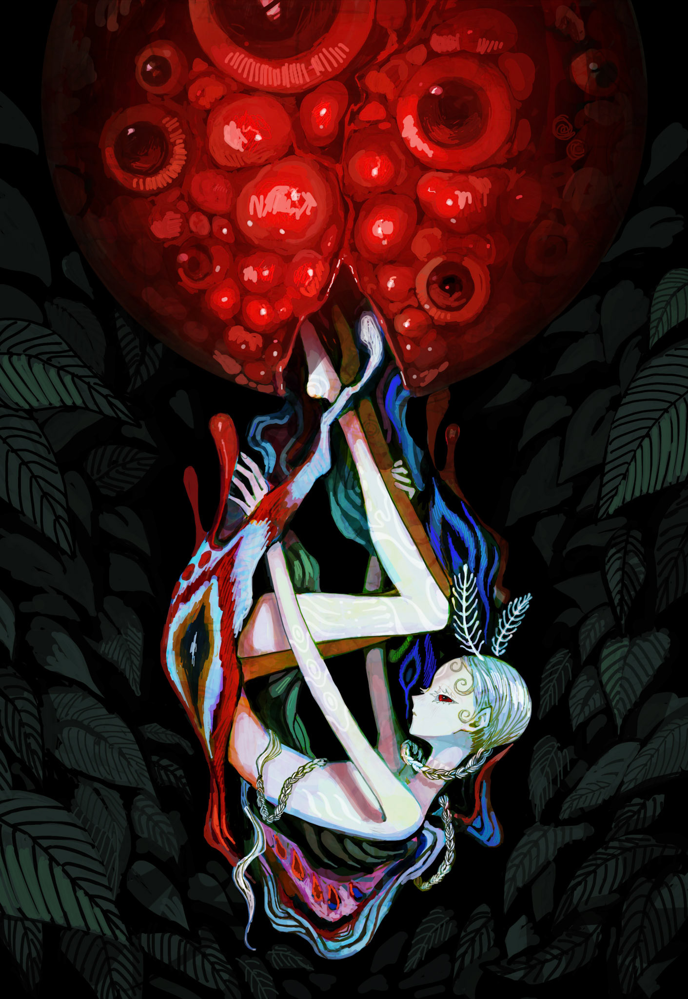 オンライン美術展『出現画廊』描き下ろしイラスト