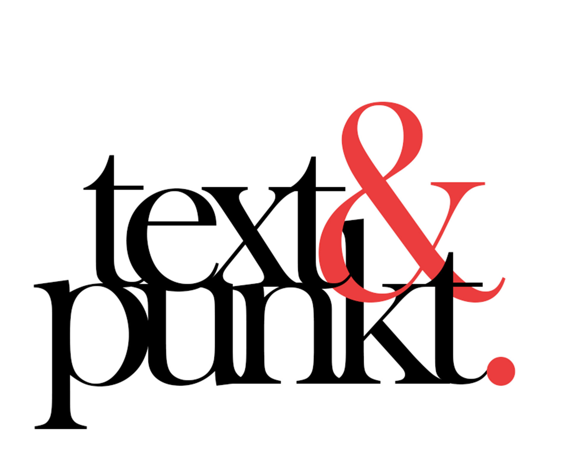 Logo von text und punkt