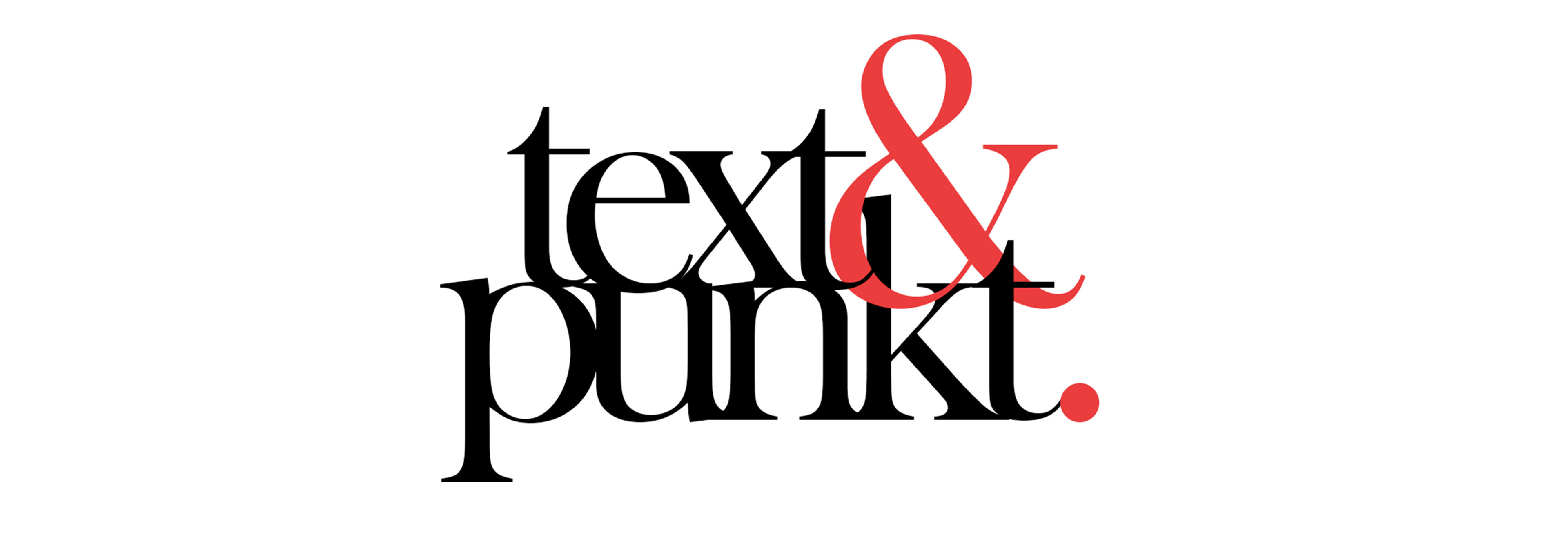 Logo von text und punkt