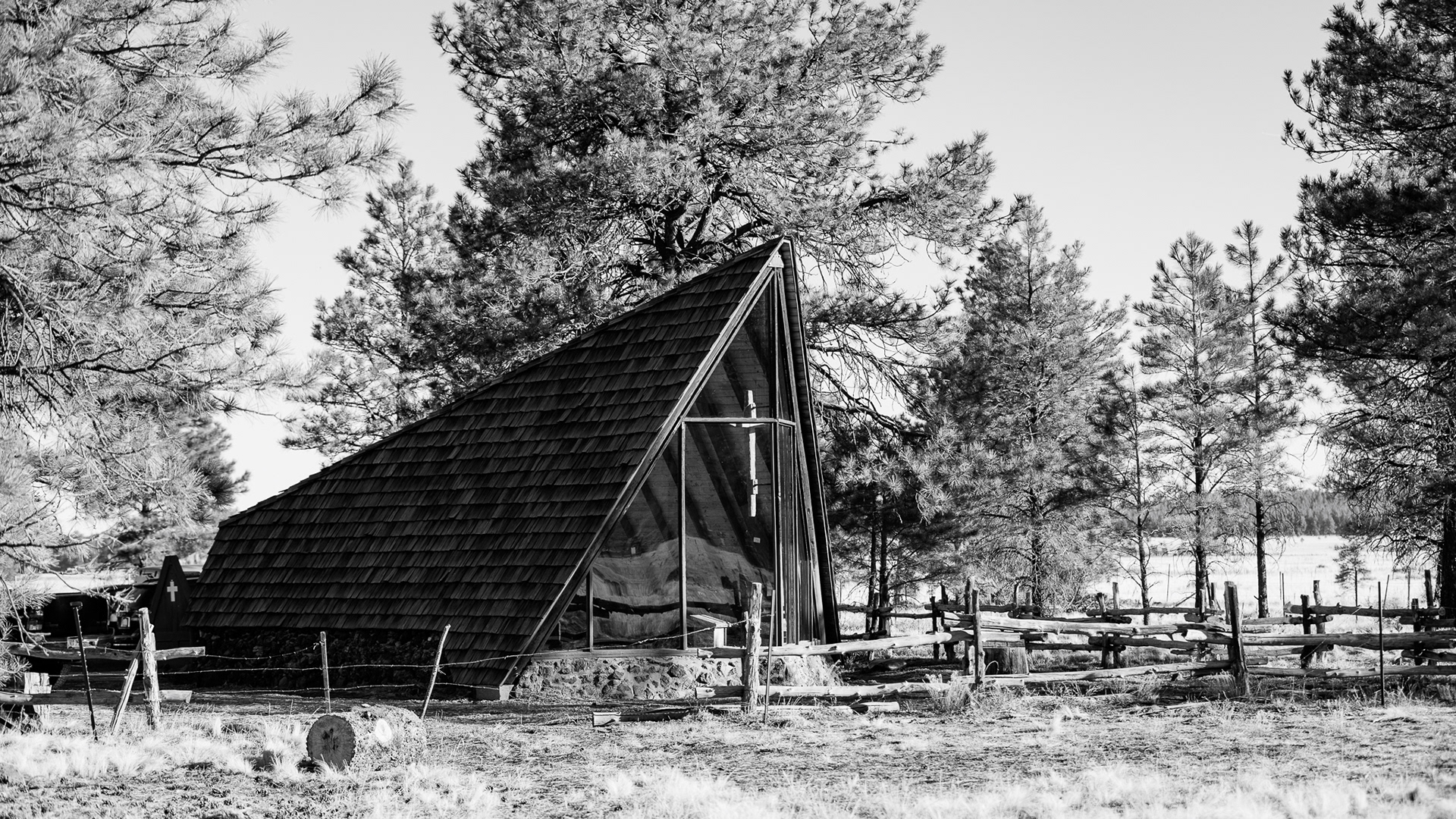 The Chapel of the Holy Dove at Sunrise before day two of shooting We Weren't Meant To Be Saved. I really loved the way that the light was hitting this building. It really made this church look super angelic. I love how the light was harsh, but not too harsh where it was sacrificing the detail of the church and surrounding foliage. It was honestly one of the photos that really set the tone for the day of shooting for this short film. Taken on the Canon EF 70-200 f/2.8. March 21,2026. 