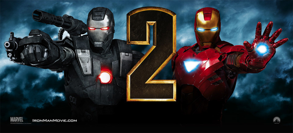 official iron man 2 wallpaper