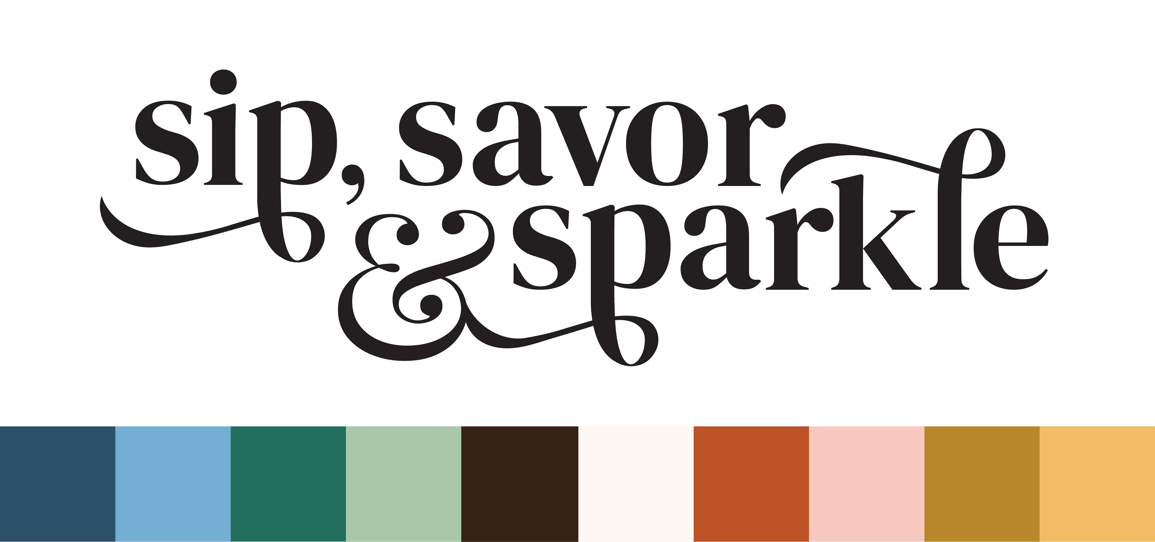 The slogan for the campaign that the design and social team brainstormed together.