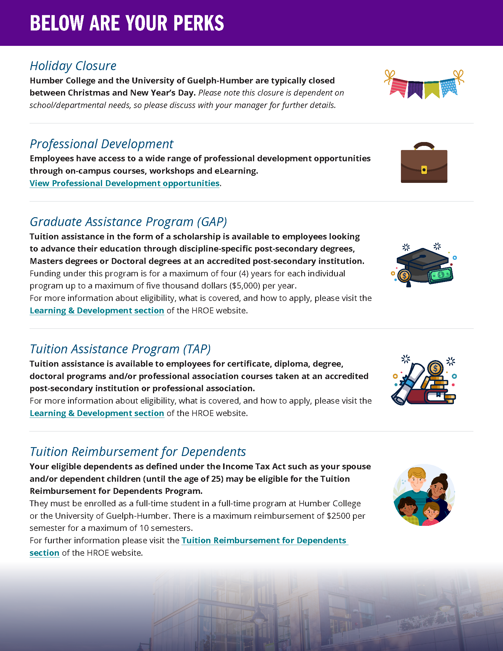 Employee Perks Document