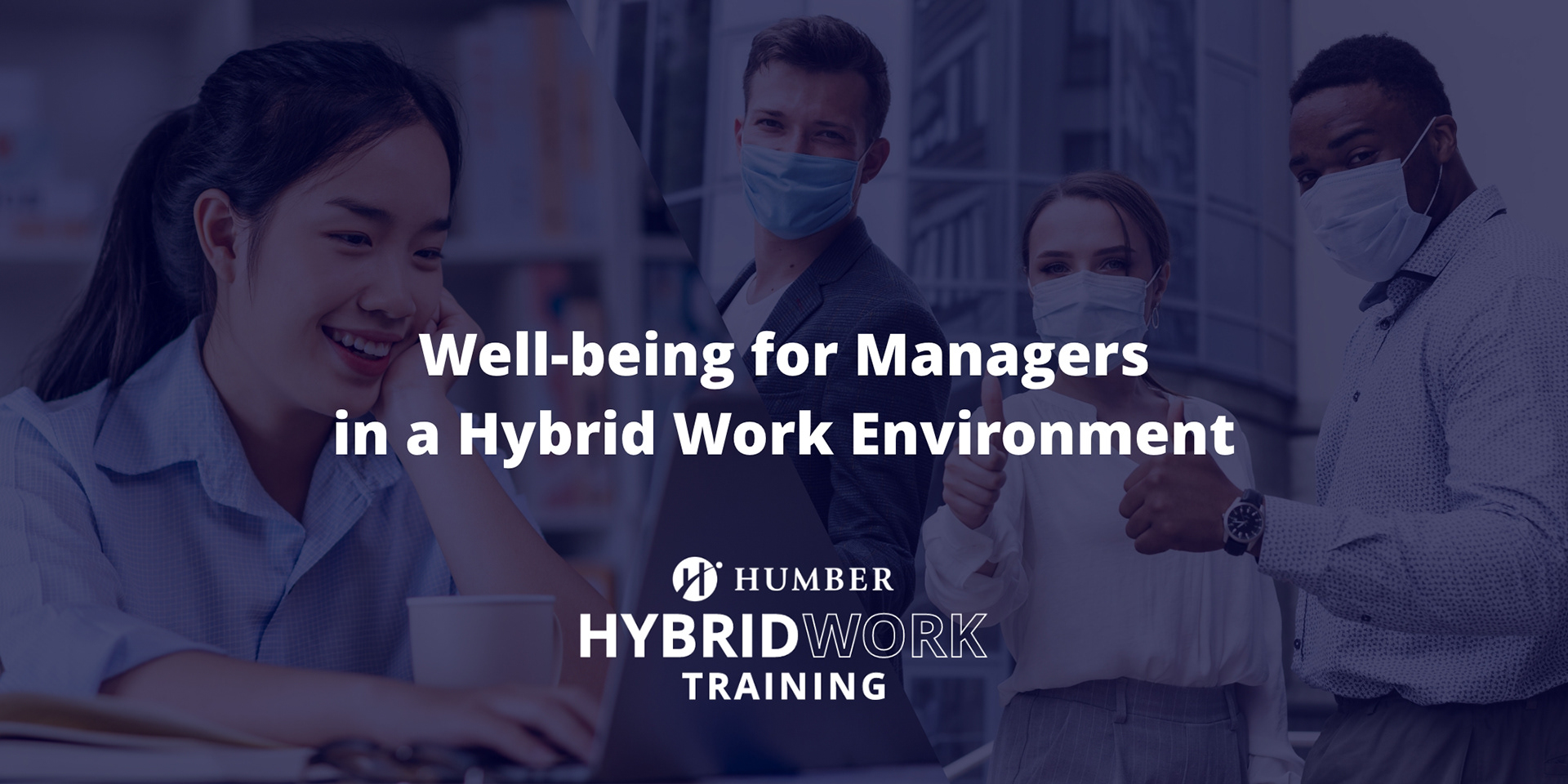 Humber Hybrid Work Training Eventbrite Header