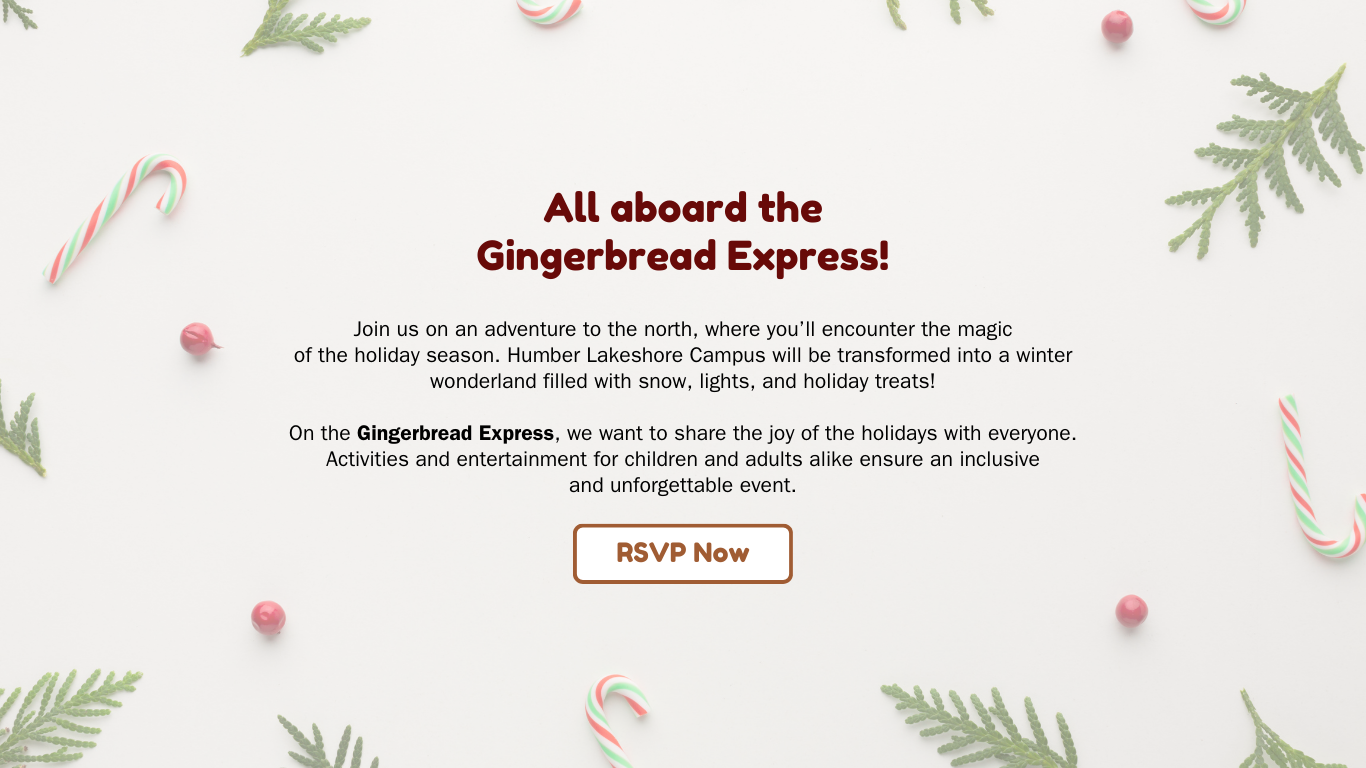 Gingerbread Express Website (About Page)