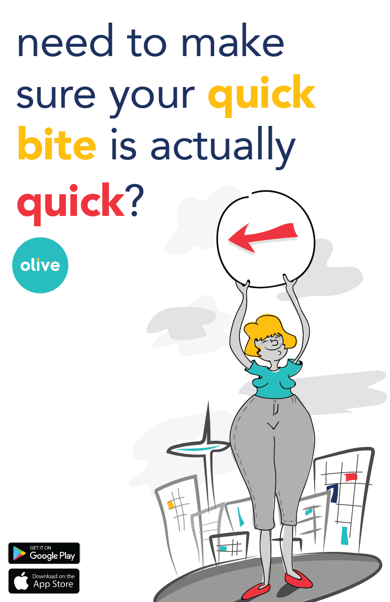 olive App Promotional Poster