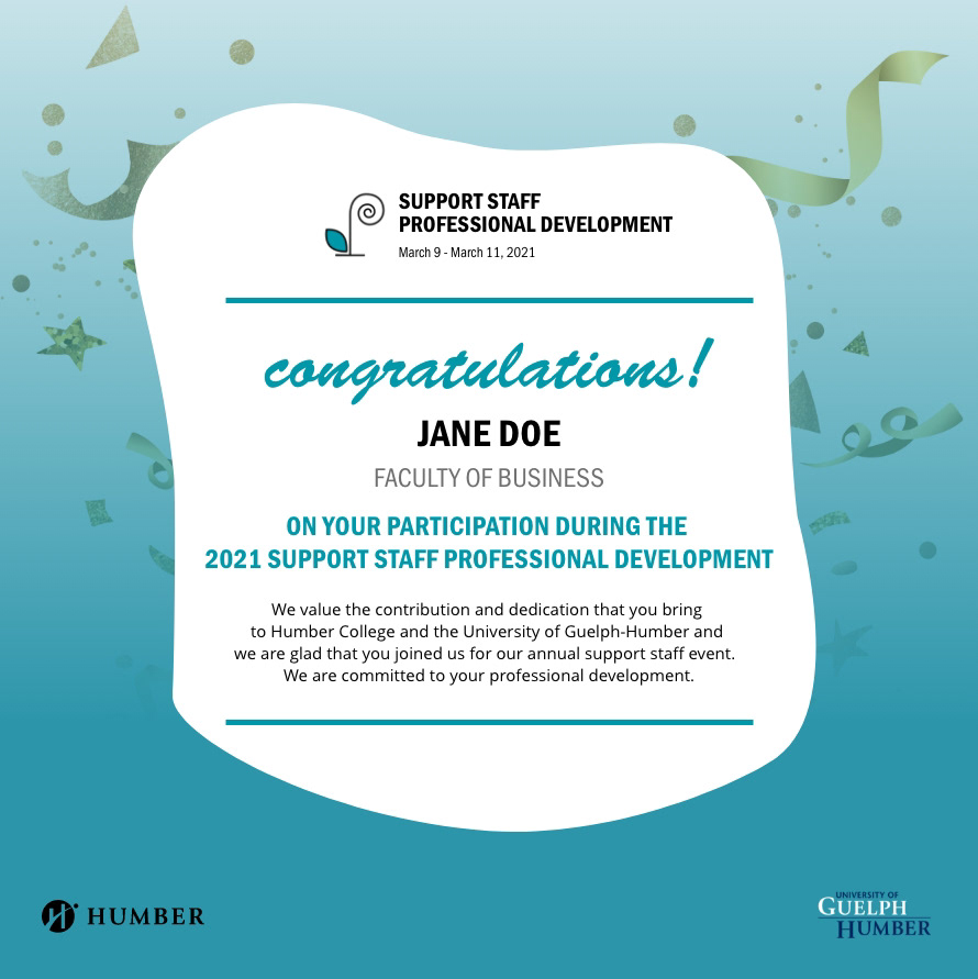 SSPD 2021 Winner Certificate Template