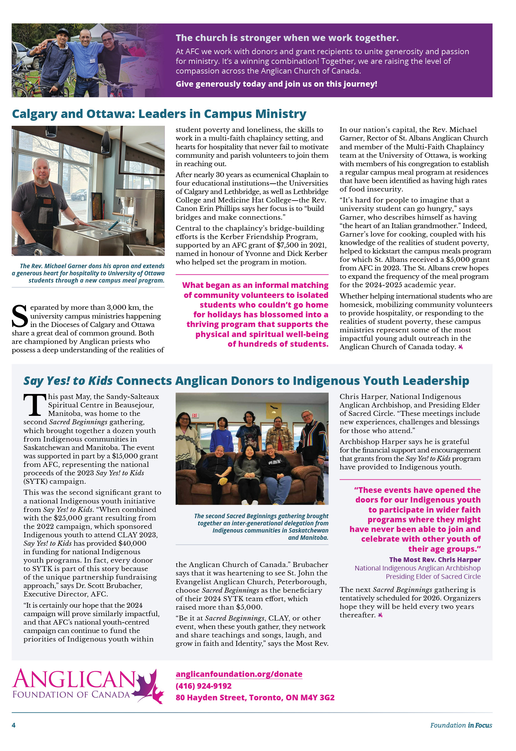 Foundation in Focus Journal Insert (Page 4)