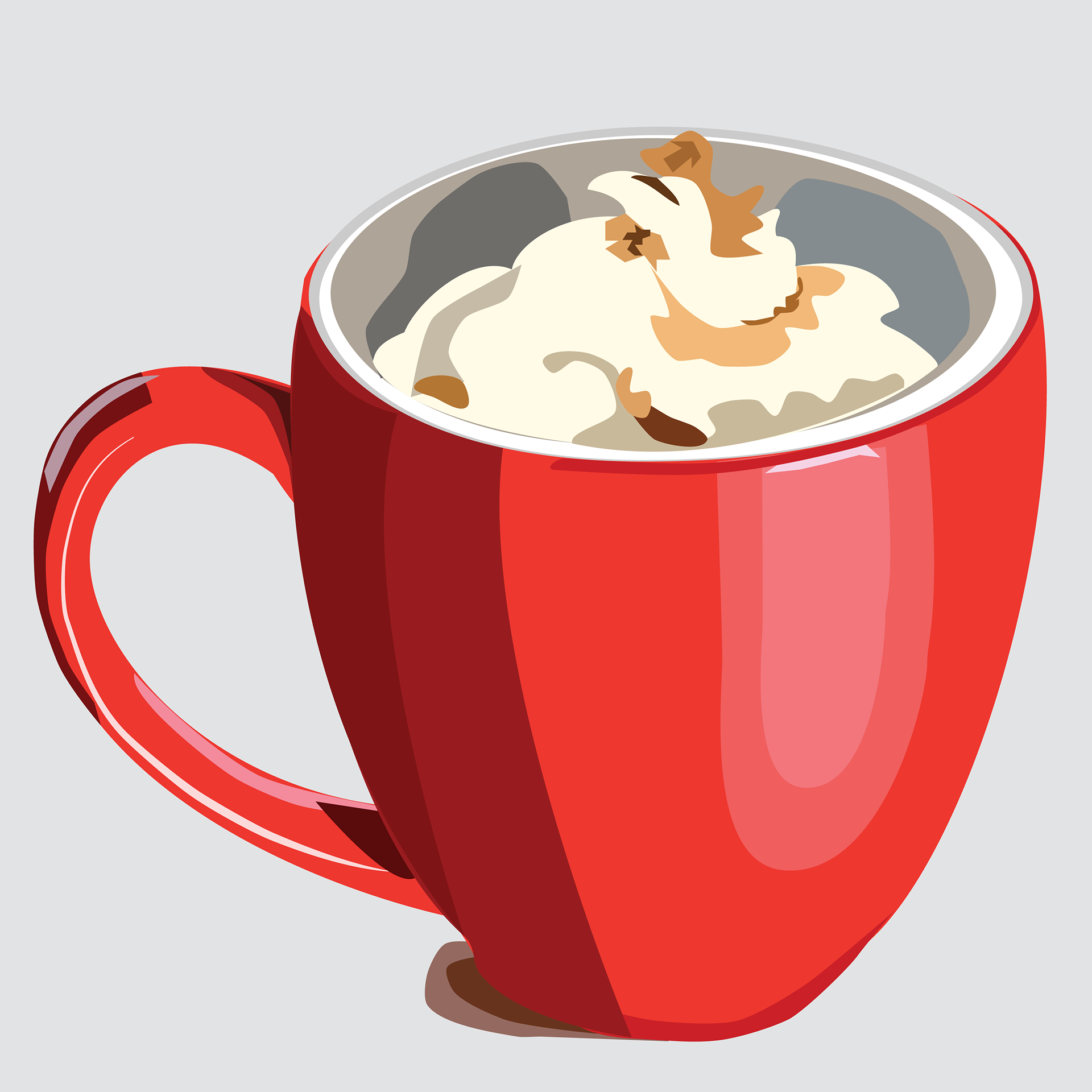 Coffee Mug Illustration