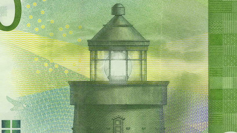 A lighthouse on Norway’s 50-Krone note.
