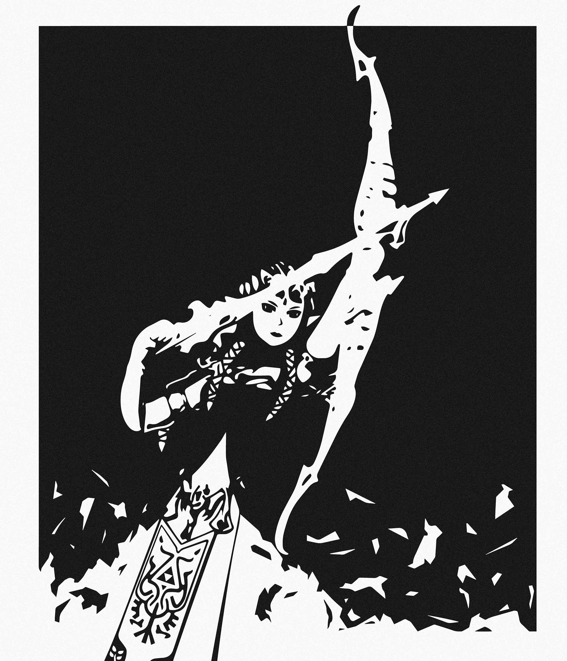 "Light in Shadow" (Depiction Based on The Legend of Zelda: Twilight Princess)