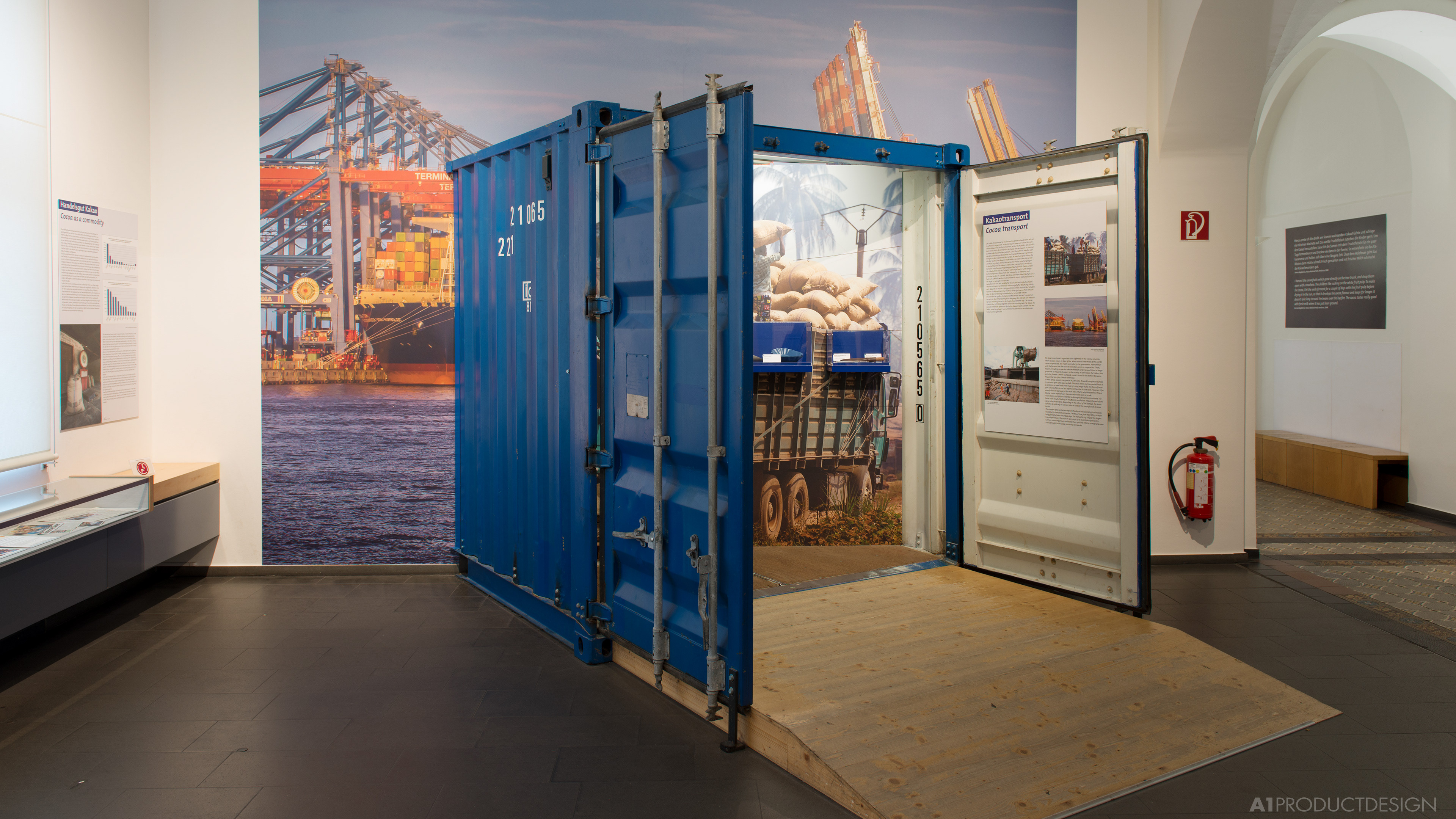 Raum-in-Raum Ausstellungsmodul