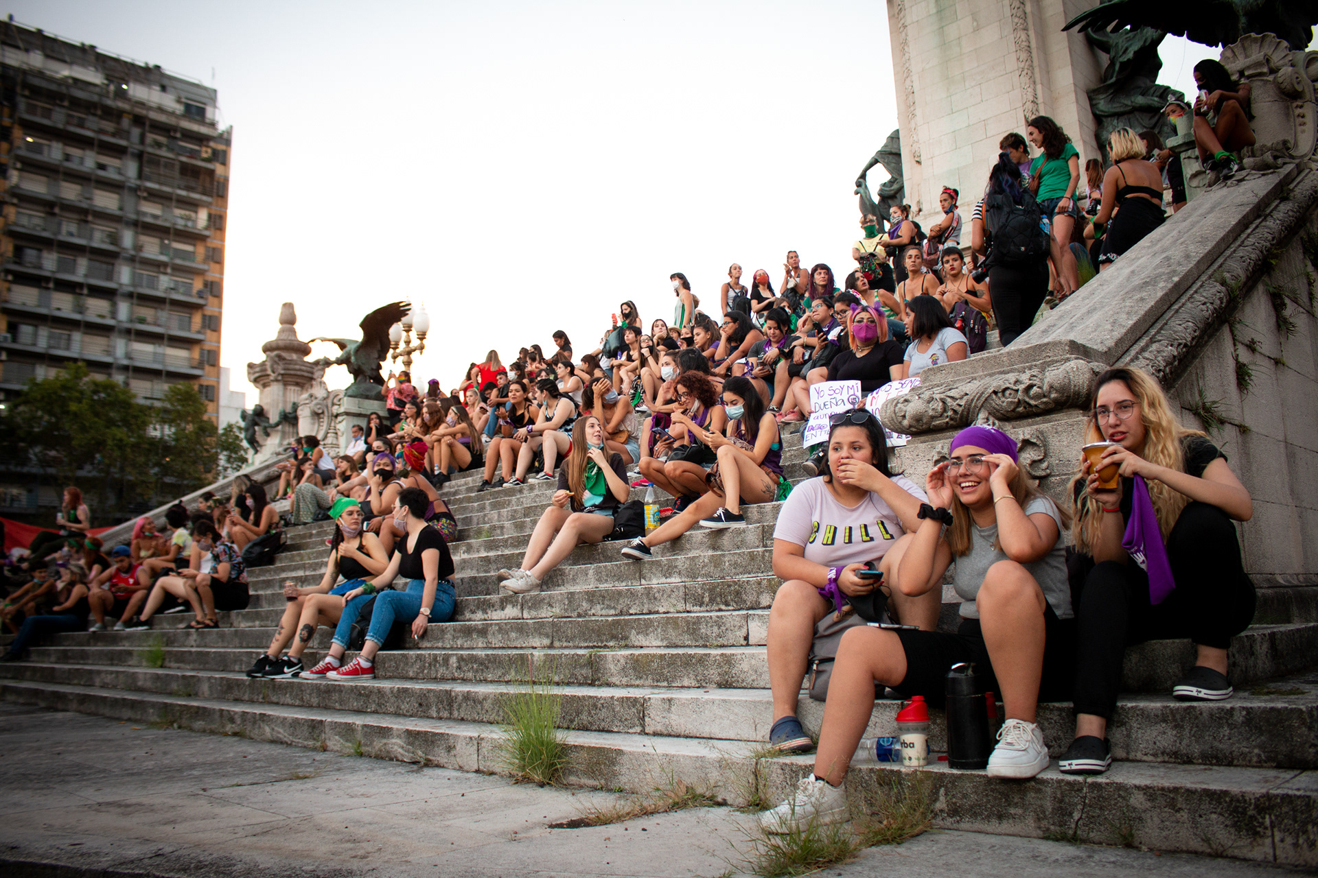 8M 2021. Paro Internacional Feminista de Mujeres, Lesbianas, Travestis, Trans, Bisexuales, No Binaries e Intersex Trabajadorxs. Buenos Aires, 8 de marzo del 2021.