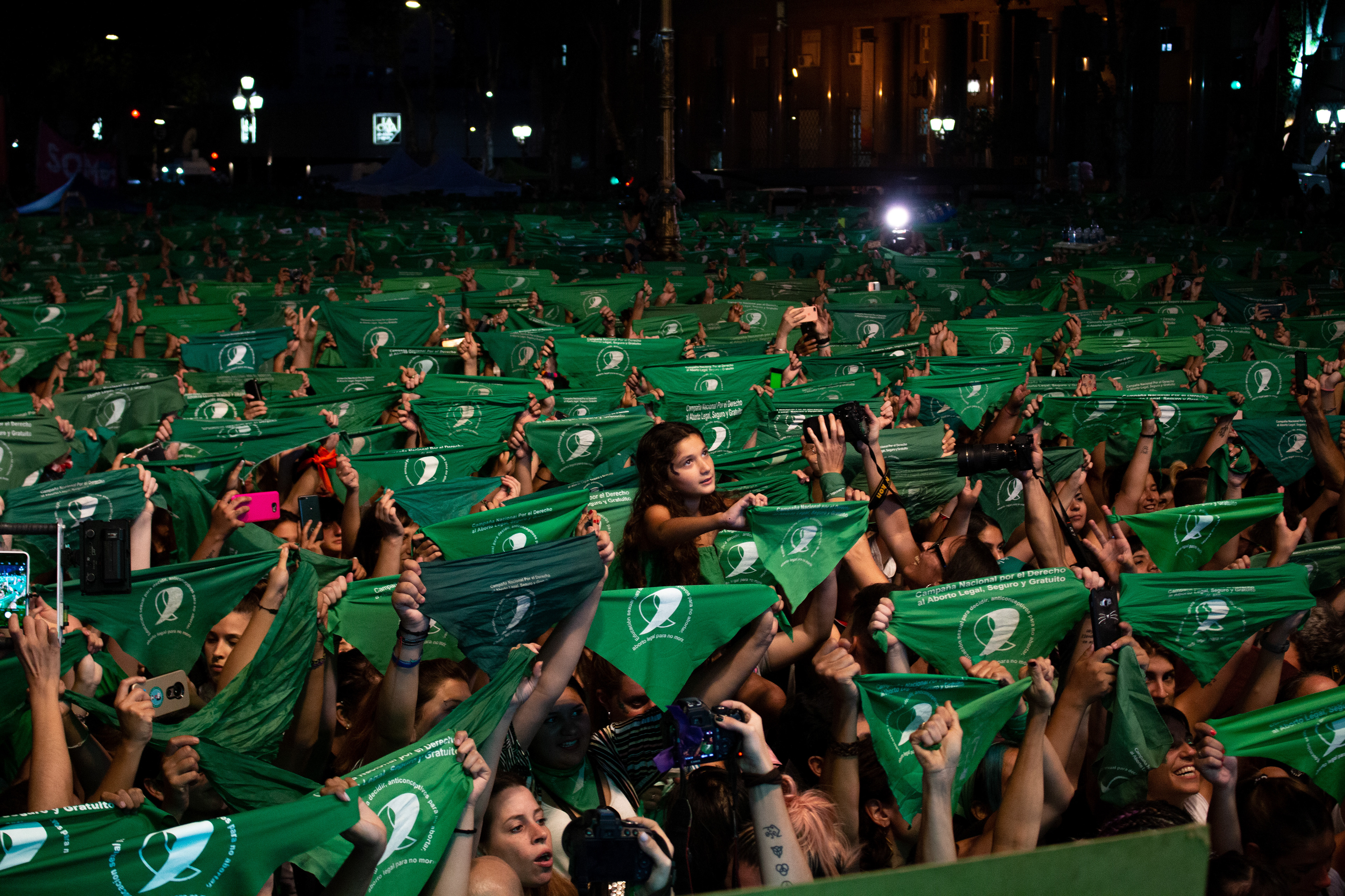 Pañuelazo 19F. Buenos Aires, Febrero 2020.