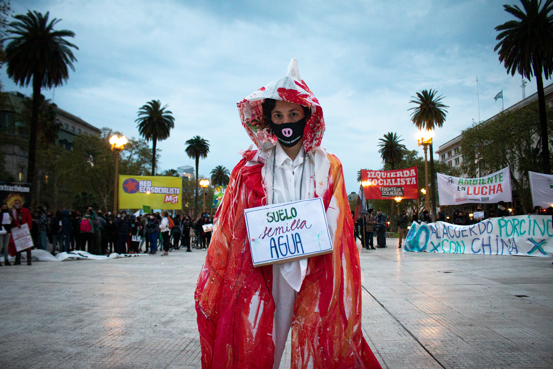 6ta Movilización Internacional contra la crisis climática y ecológica mundial. Buenos Aires, 25 de septiembre del 2020.