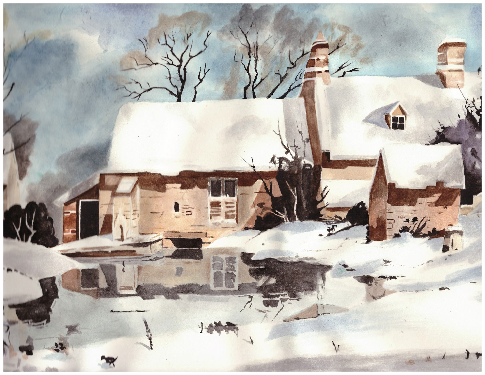 Watercolour on Paper 2014