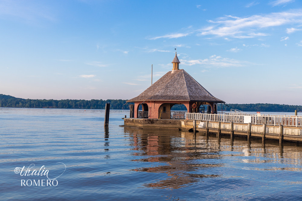 The Wharf At George Washington's Mount Vernon. Mt. Vernon, VA