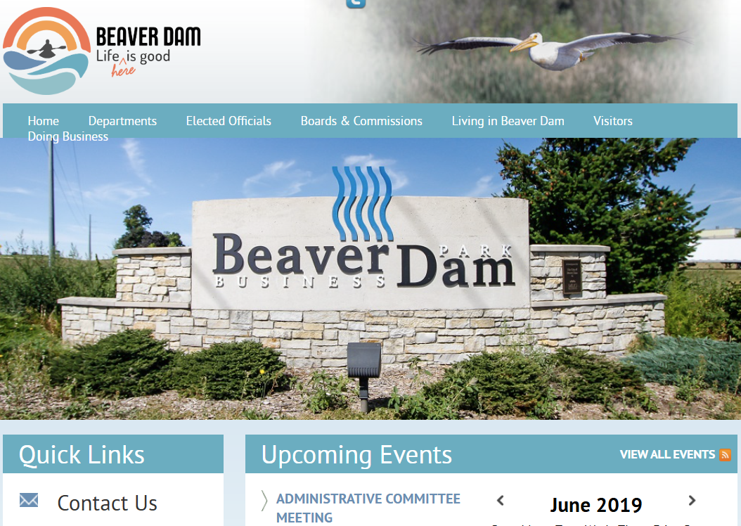 Former Homepage