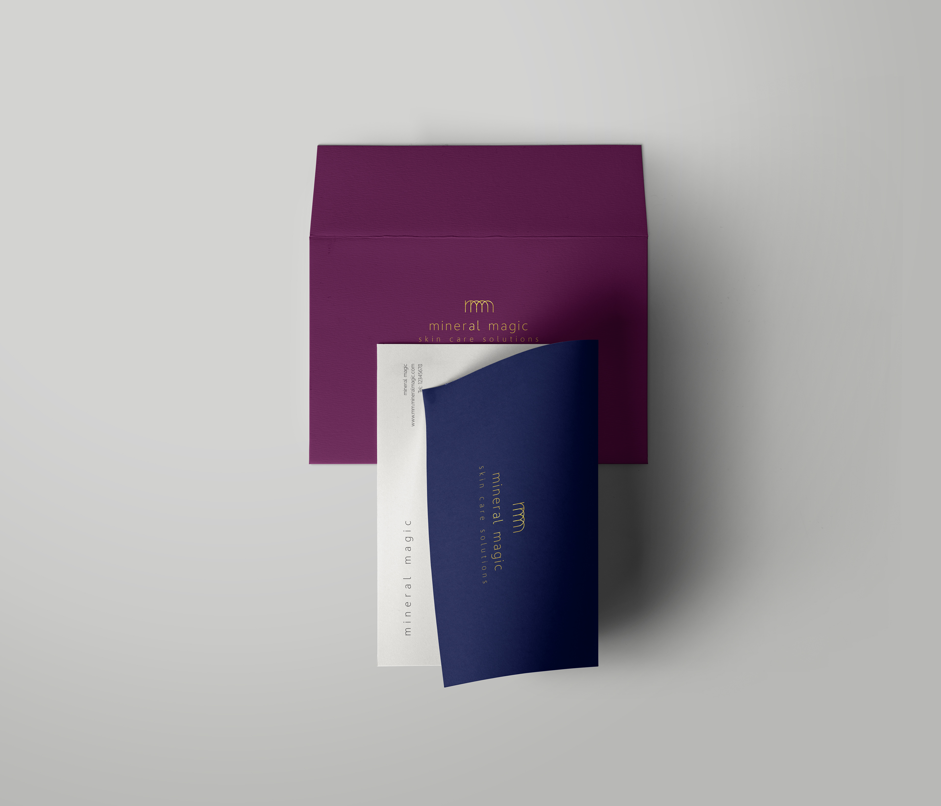 cosmetic and skin care logo & stationery design Kuwait
