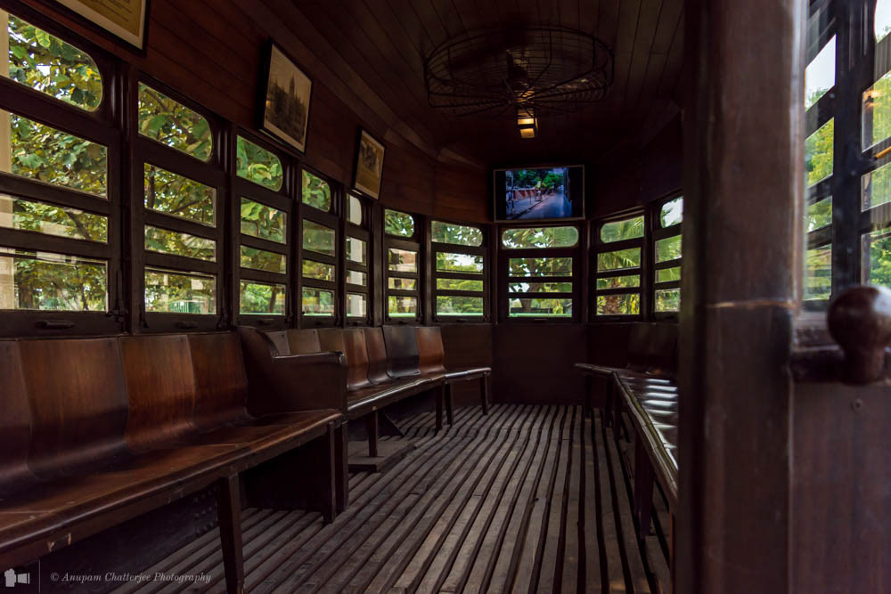 Inside the Tram