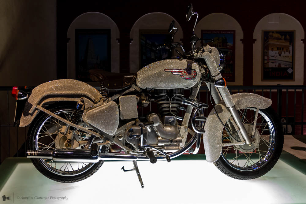 Crystal studded Enfield Bullet