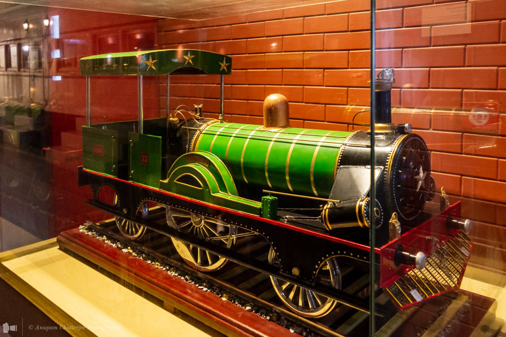 Model of the Fairy Queen - World's oldest operational Steam Locomotive