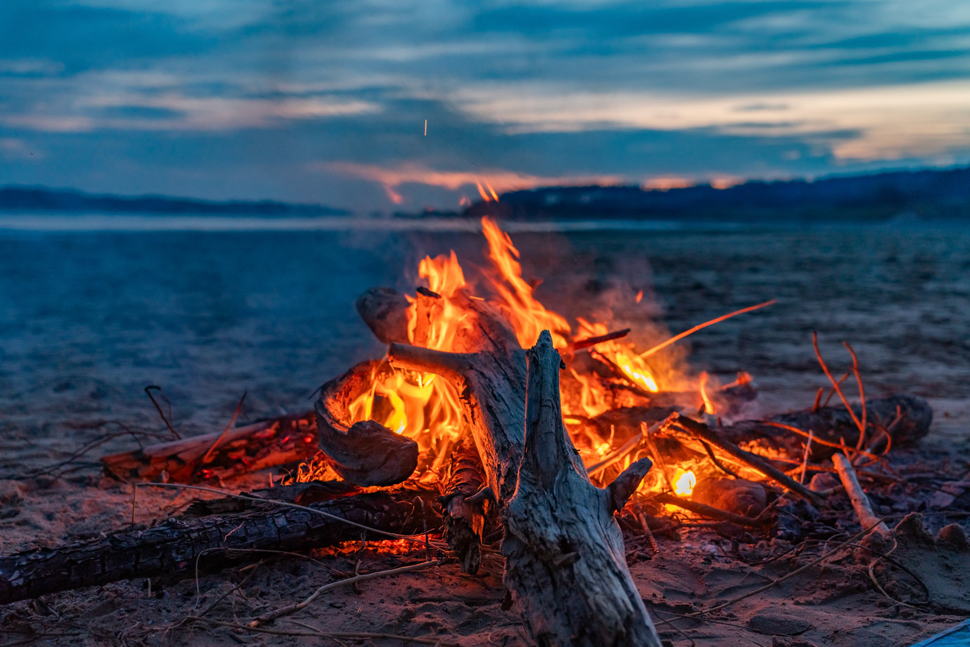 Lovely evening on Llandwyn Island Anglesey