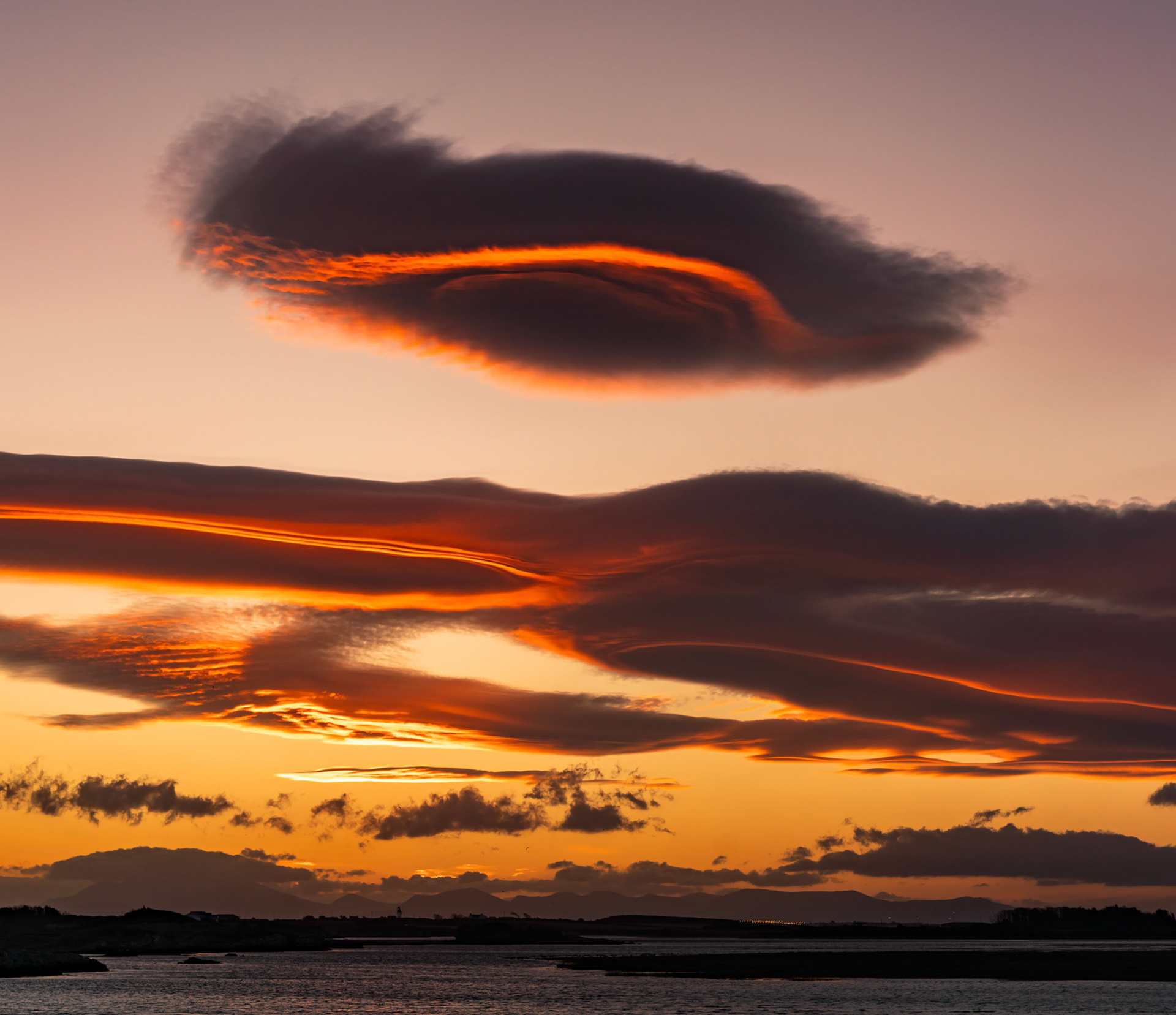 Sunrise at Four Mile Bridge Isle of Anglesey