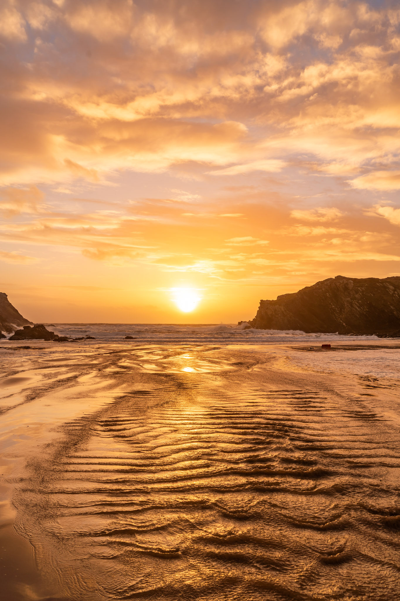 Sunset at Porth Dafarch, Trearddur Bay Isle of Anglesey