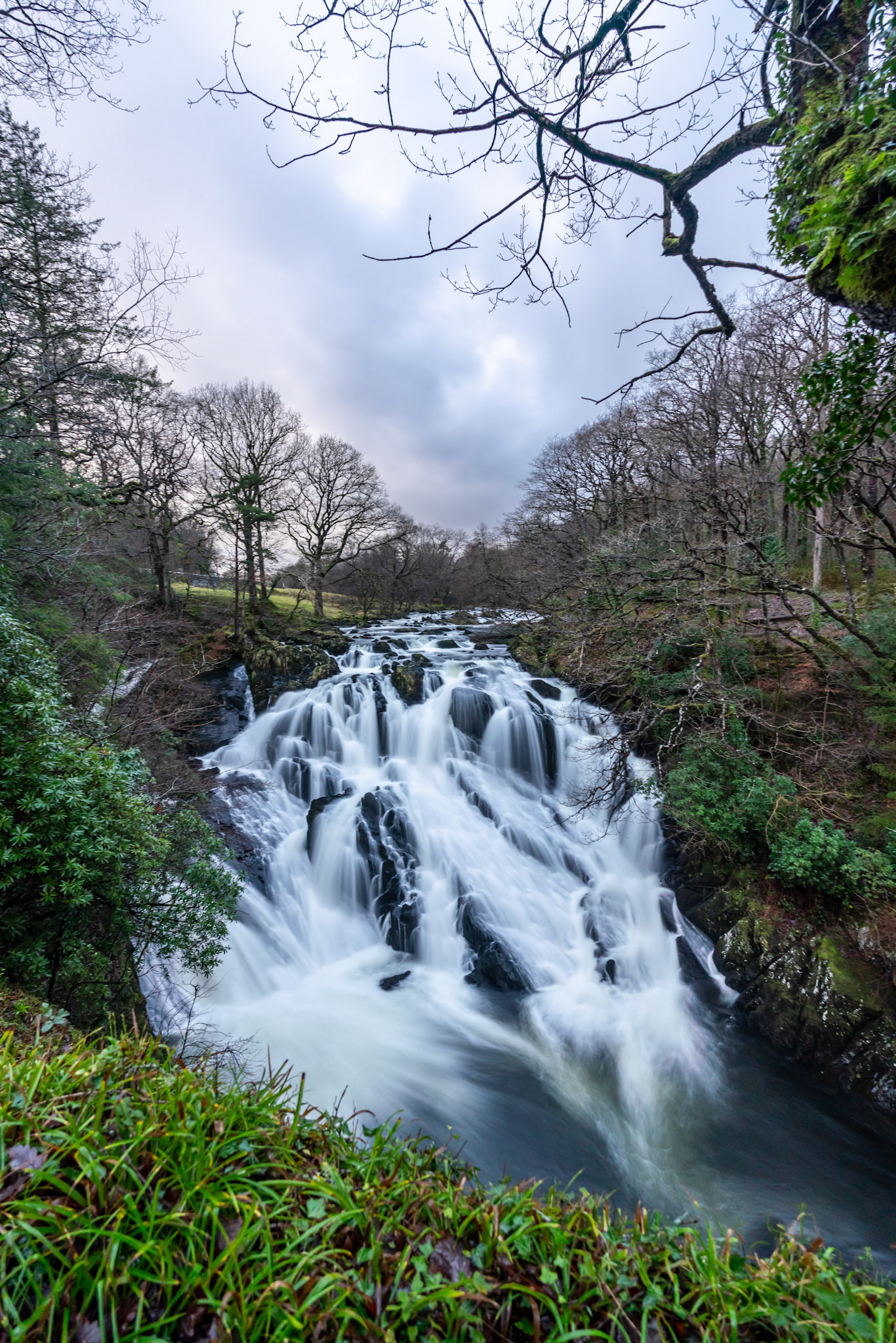 Views around Snowdonia in Winter, North Wales