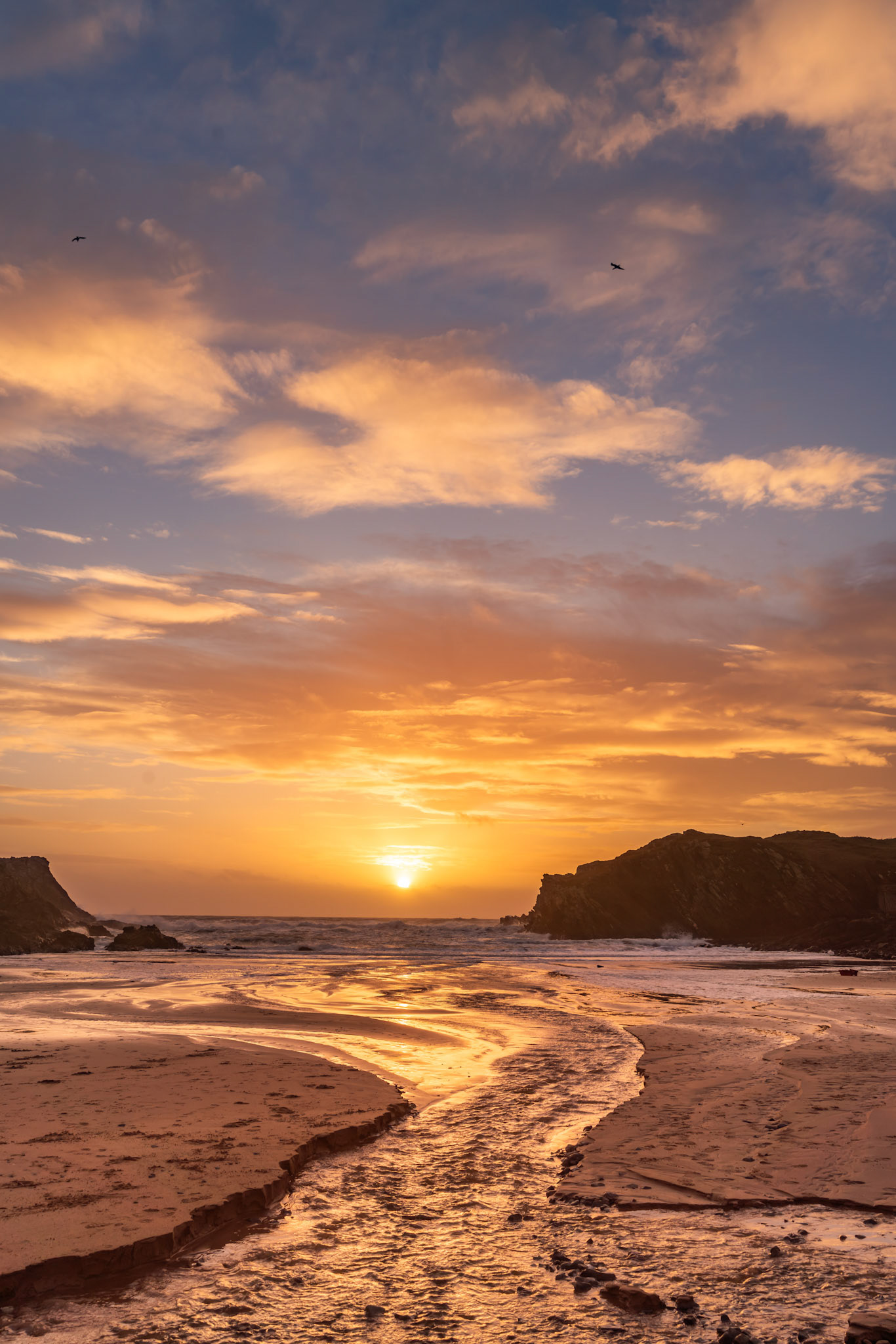 Sunset at Porth Dafarch, Trearddur Bay Isle of Anglesey