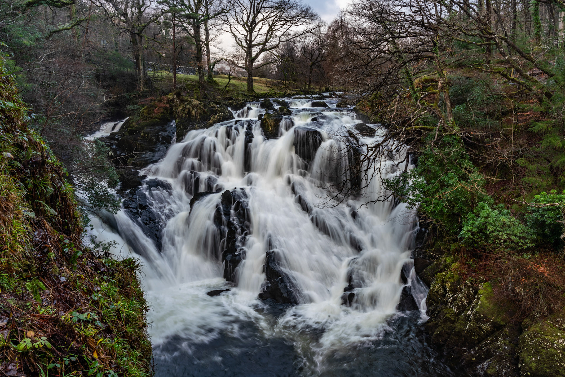 Views around Snowdonia in Winter, North Wales