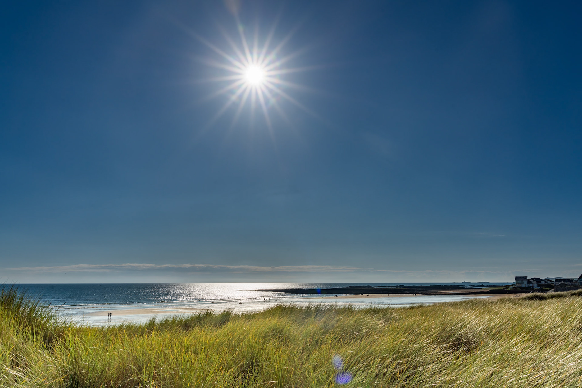 walking around the beach village of Rhosneigr, Isle of Anglesey