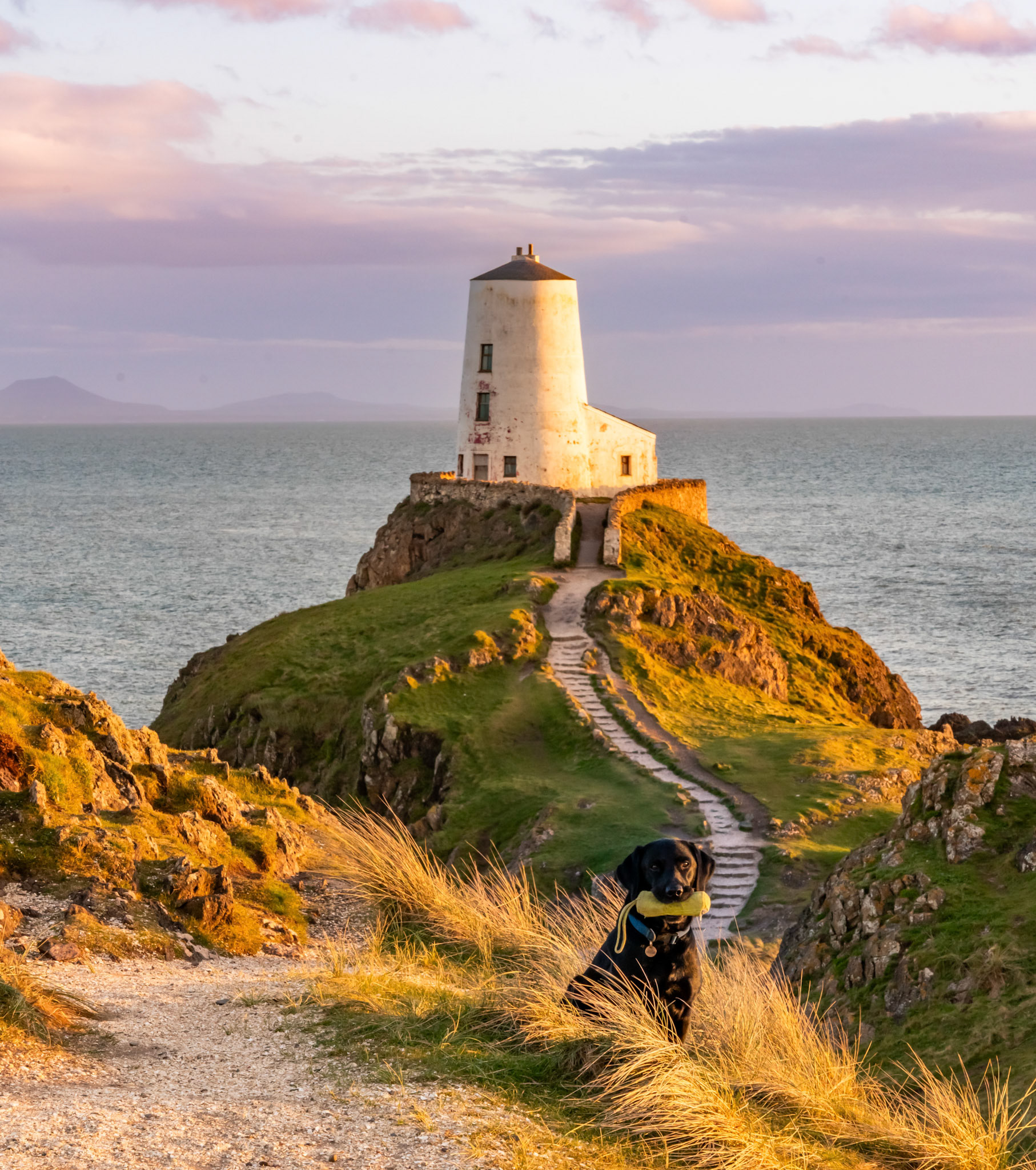 Sunset on llandwyn Island Anglesey