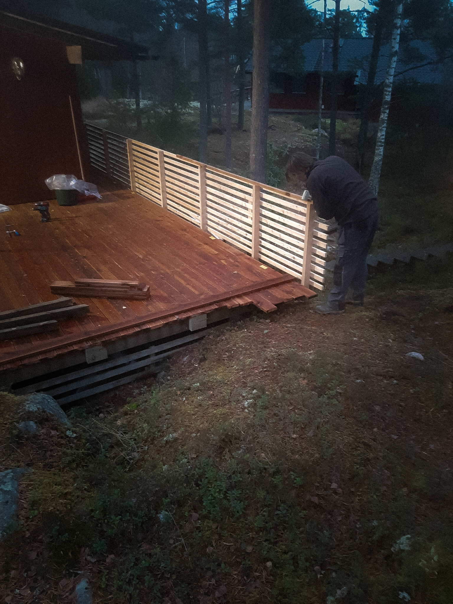 Altanbygge Blidö