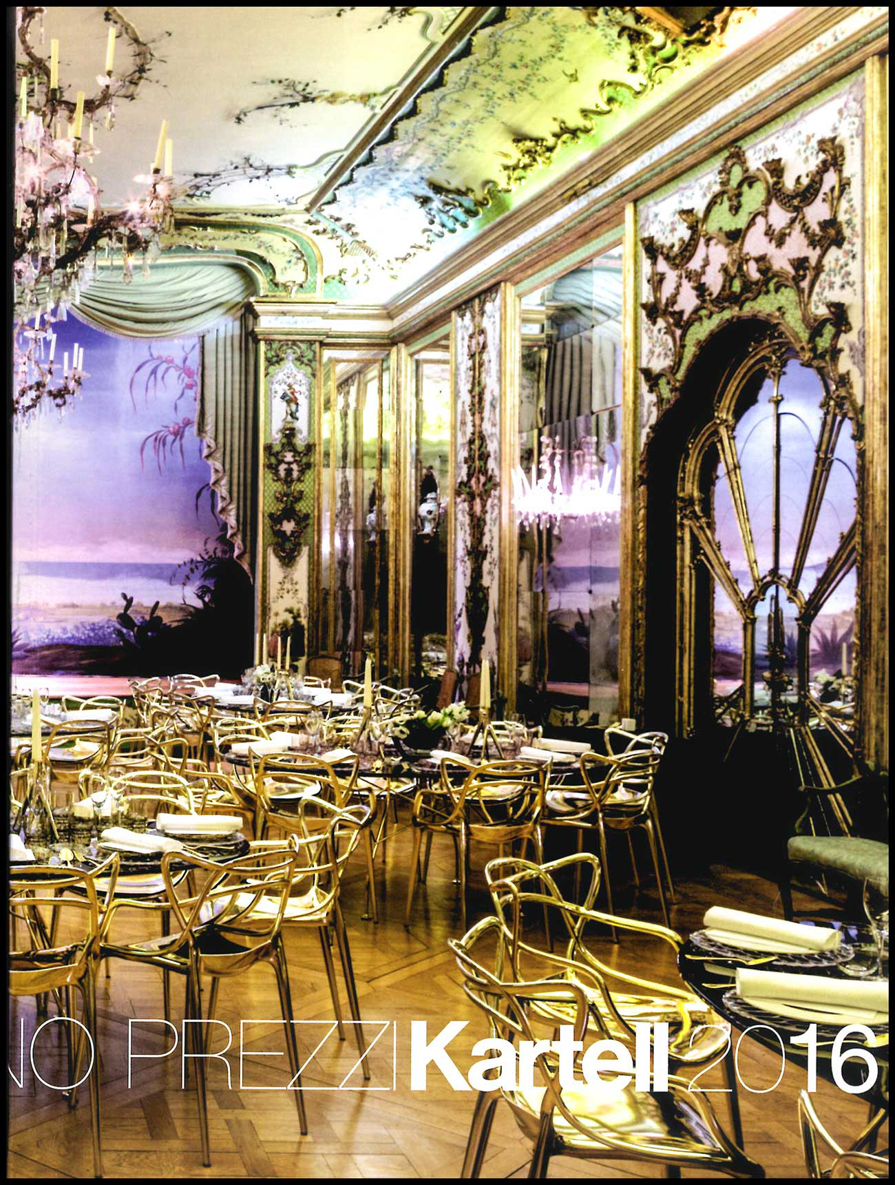 Nelle pagine 144 e 145 è presentato l'articolo "Bubblue Club" di Kartell progettato da Philippe Starck nel 2000. La Sala Ricevimenti Moon Flower, progettata dallo Studio Omphalos, fa sfondo alla foto dei prodotti in un'ambientazione contestualizzata. 