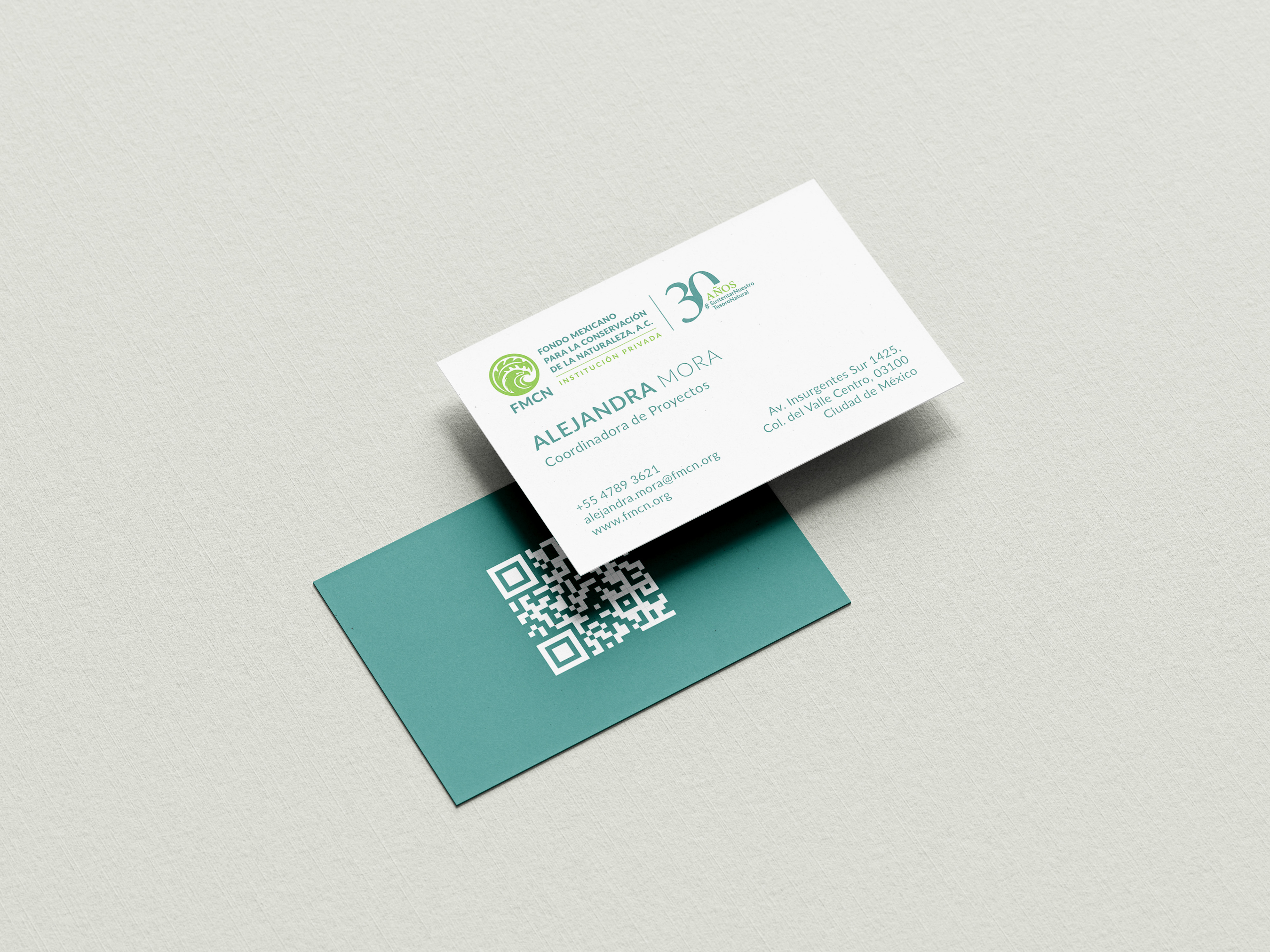 Institutional business cards