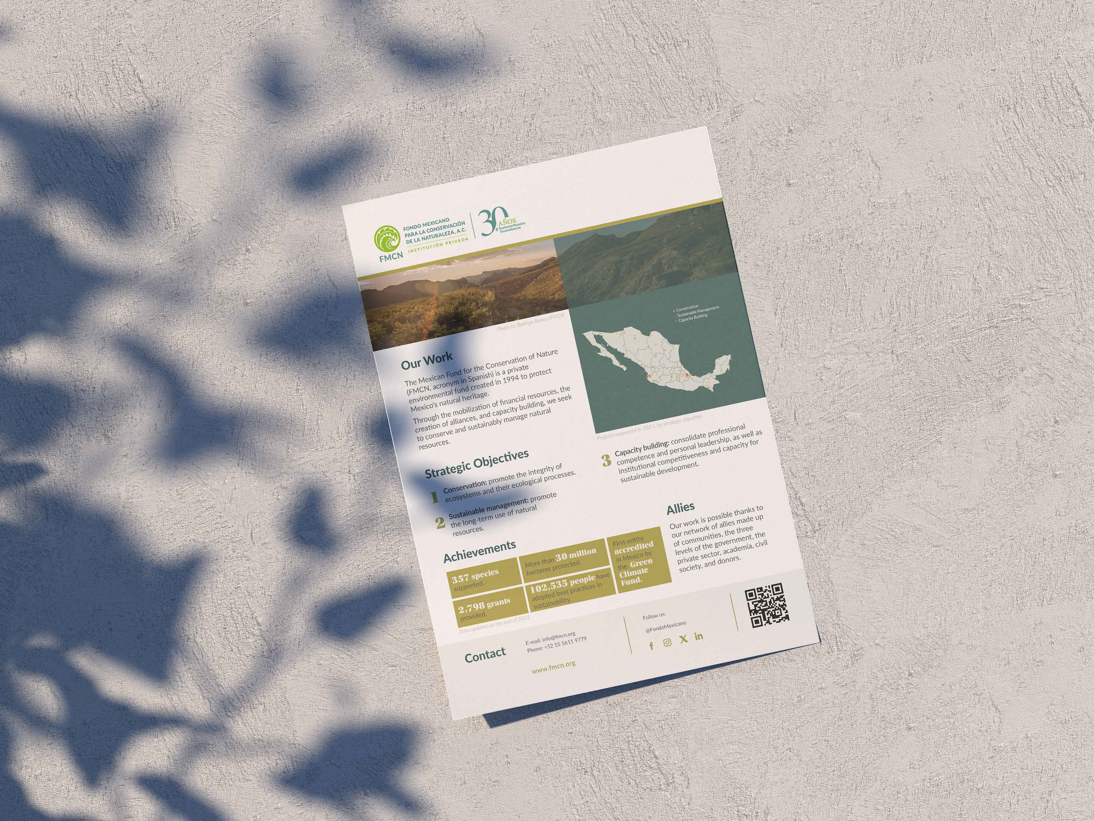 Institutional factsheet