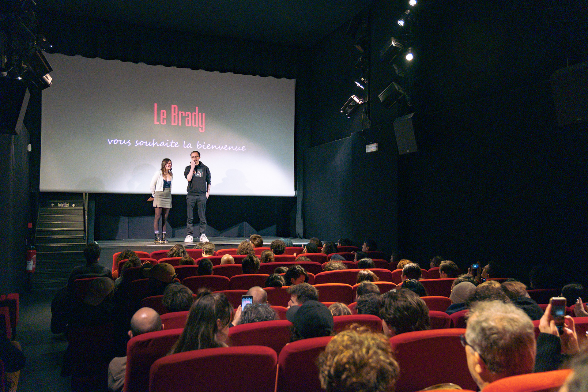 Projection de La Maison de faïence - crédit Mathilde Bétis