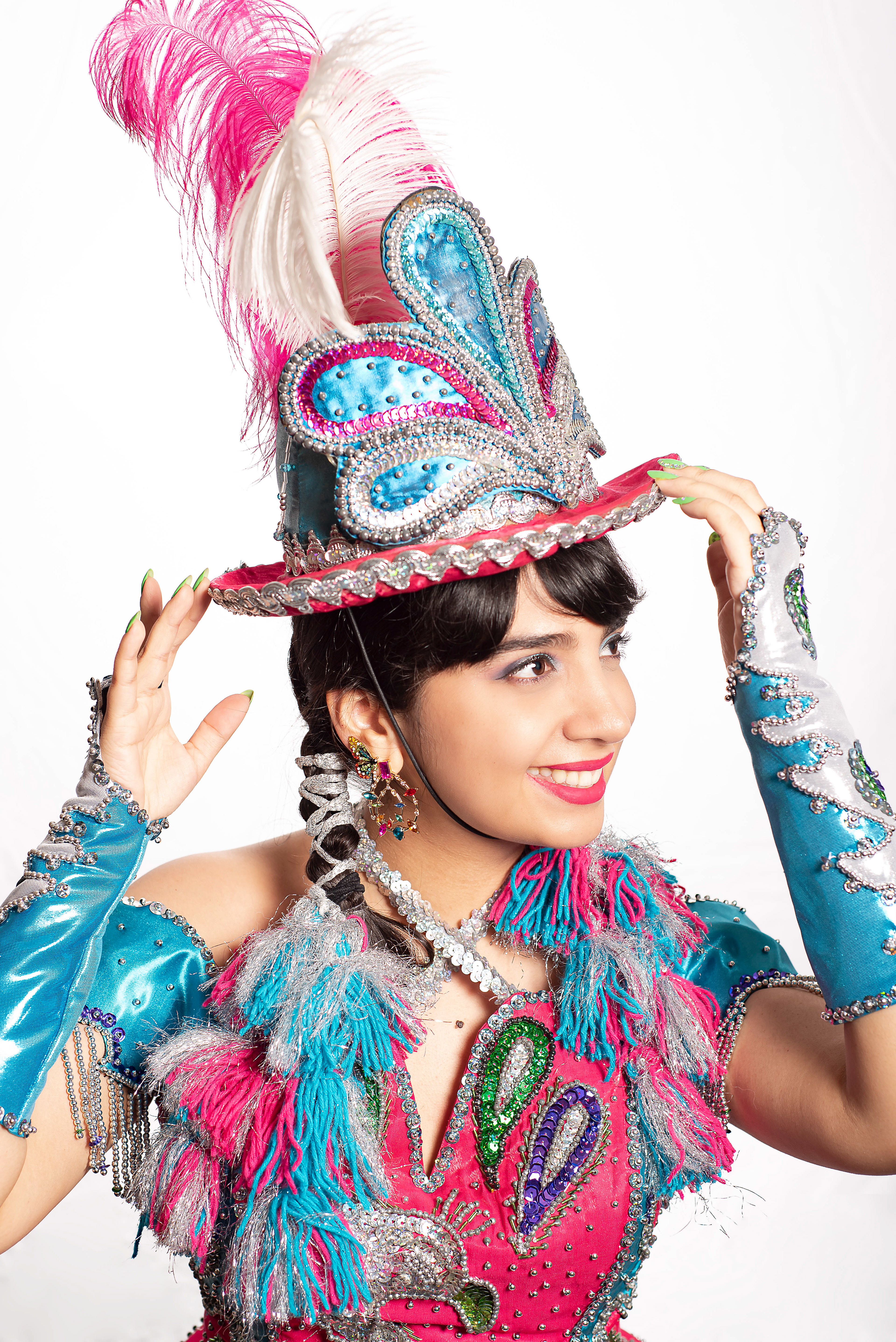 Traditional Peruvian Dance Costume (Model - Stephanie)