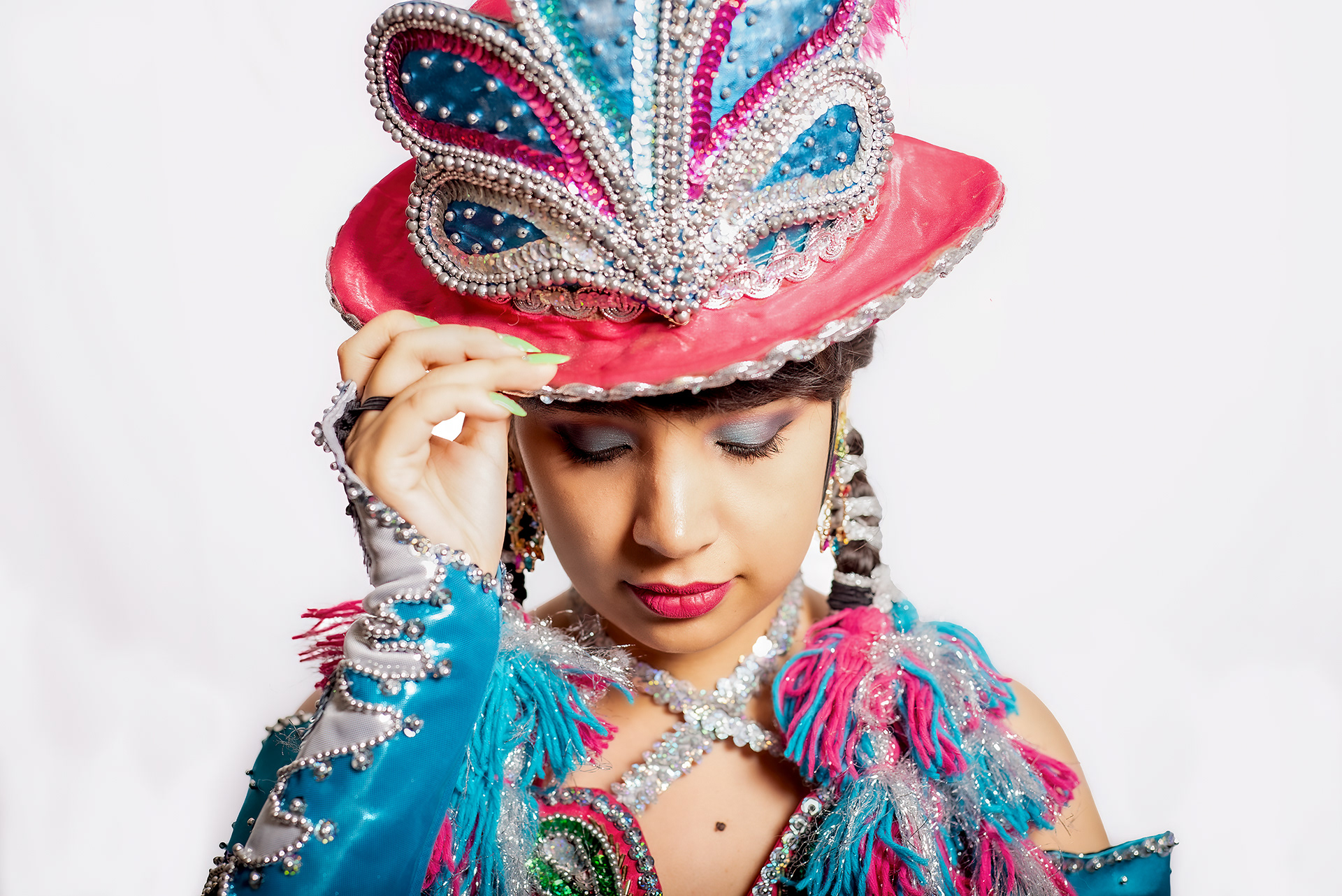 Traditional Peruvian Dance Costume (Model - Stephanie)