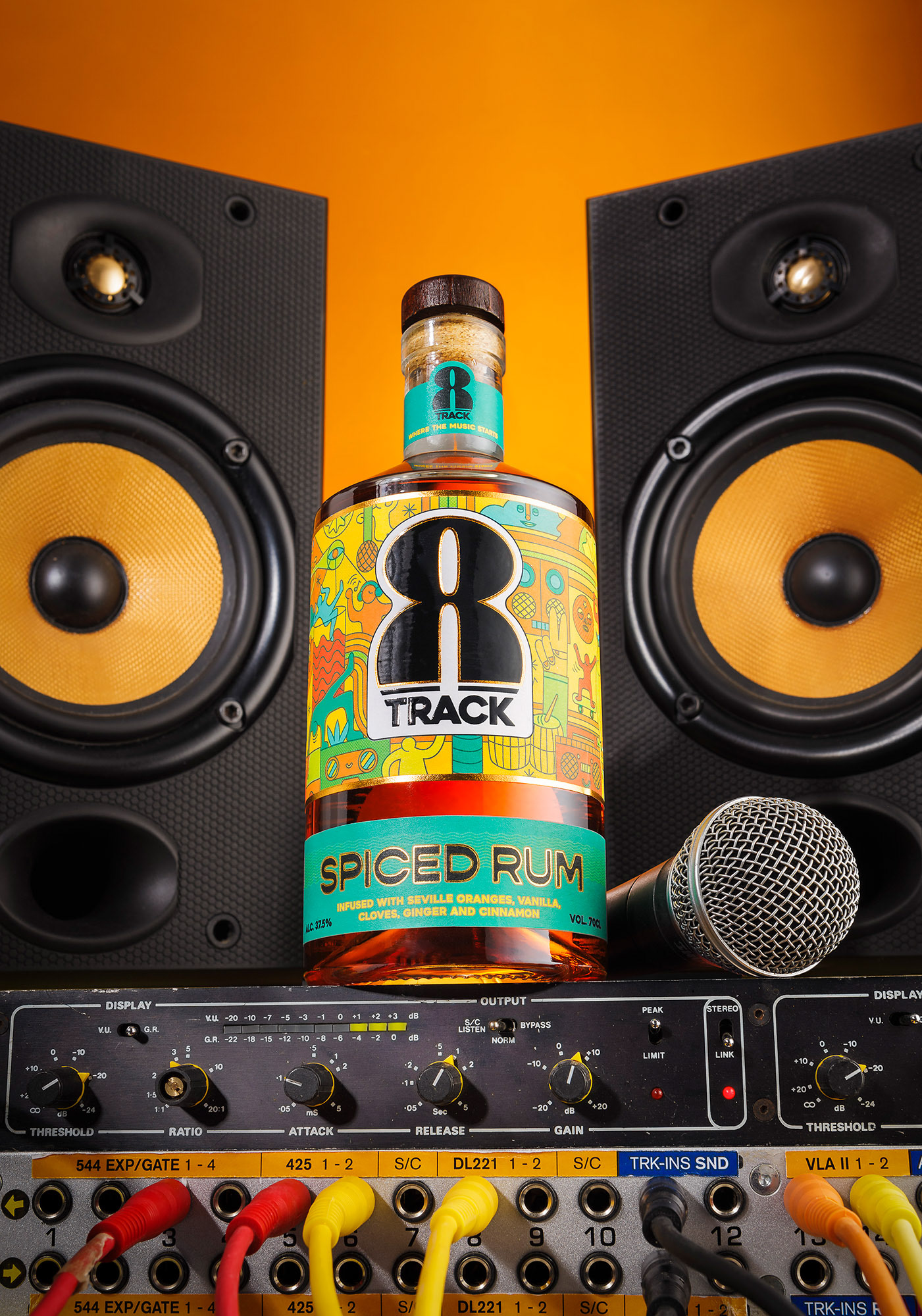 8 Track Spiced Rum - Studio