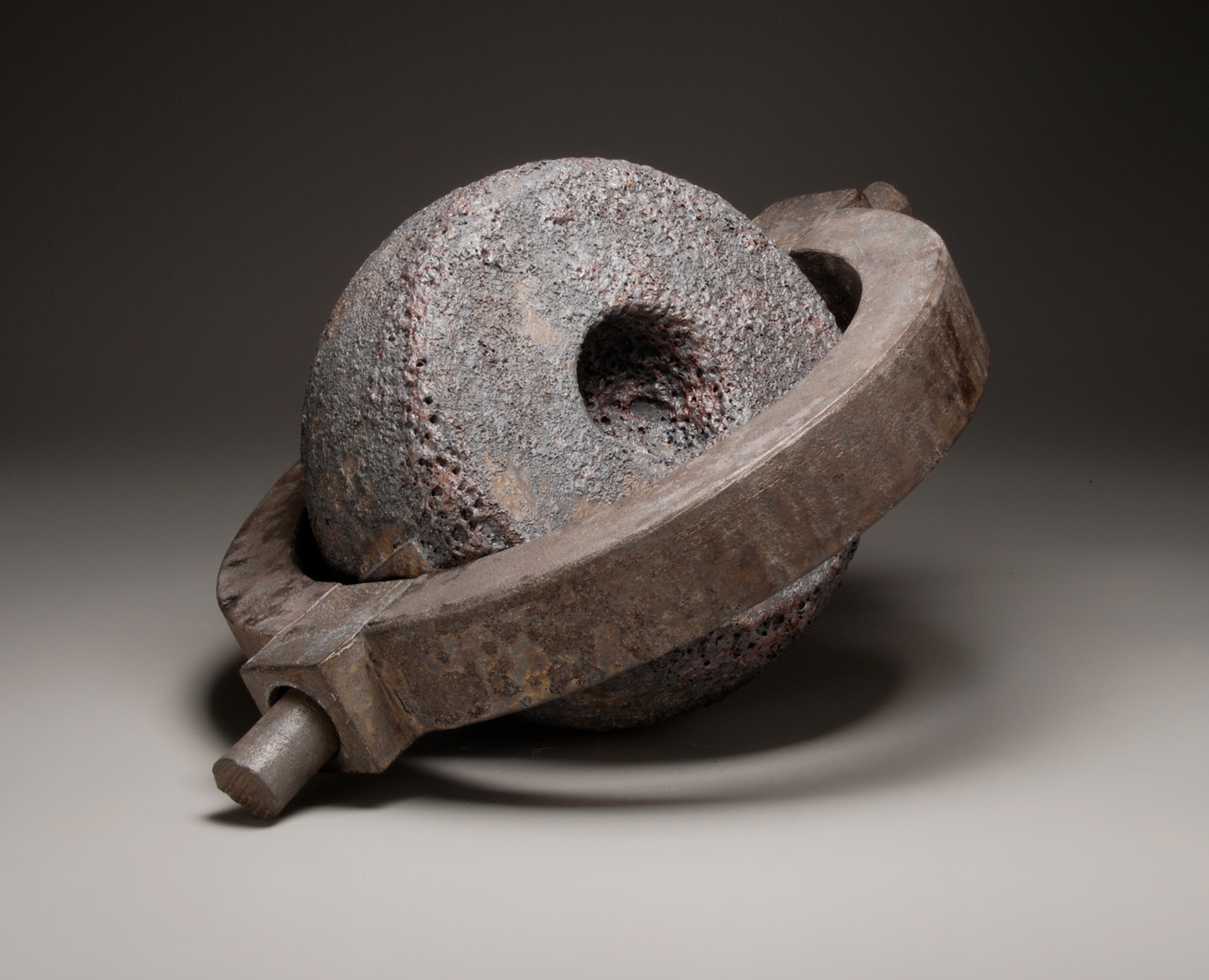 "Ring", 2009, Kenneth Basking and Scott Meyer, Reduction-fired Stoneware
