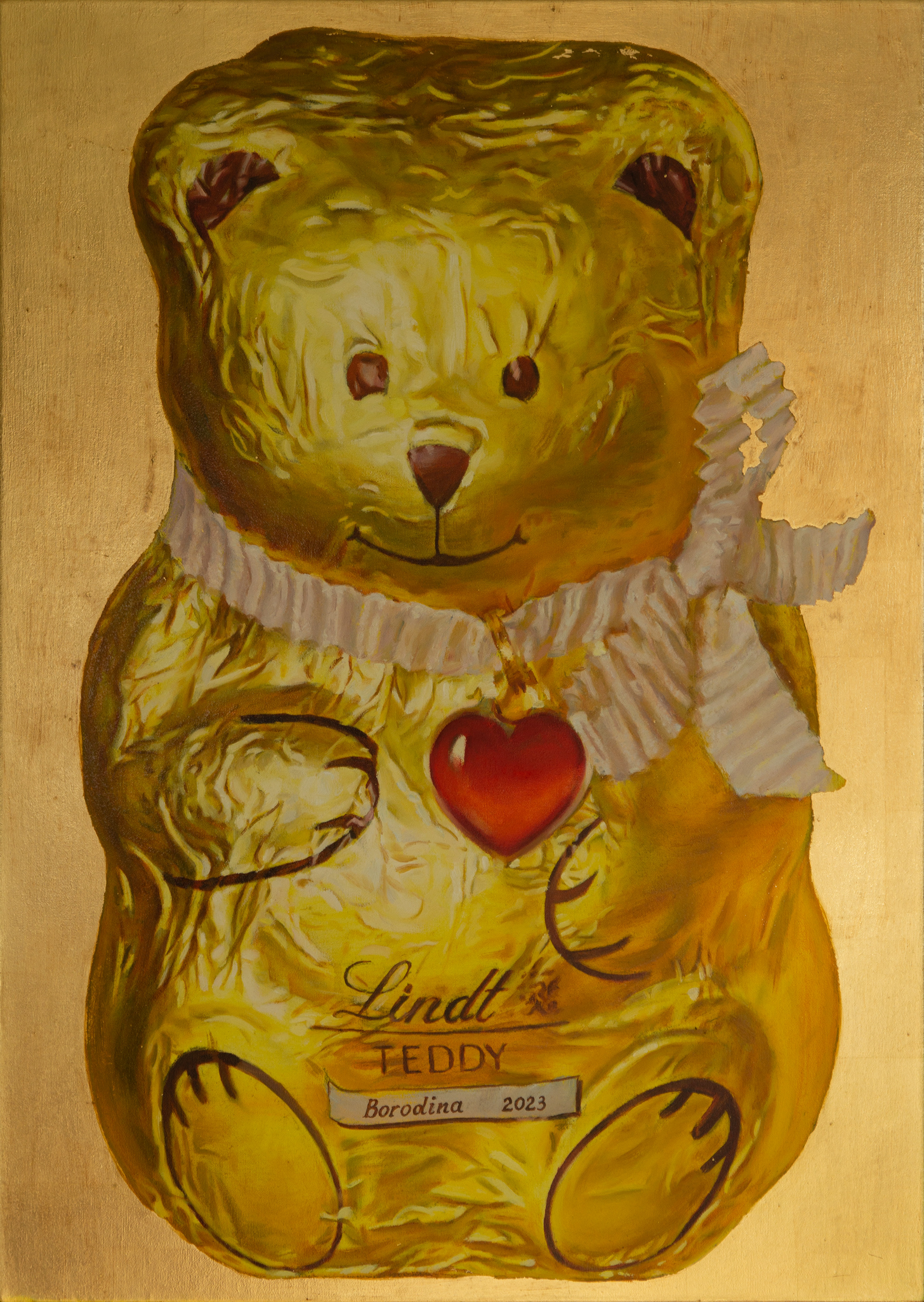 SUBSTITUTION, oil on linen, 70x50 cm, 2023