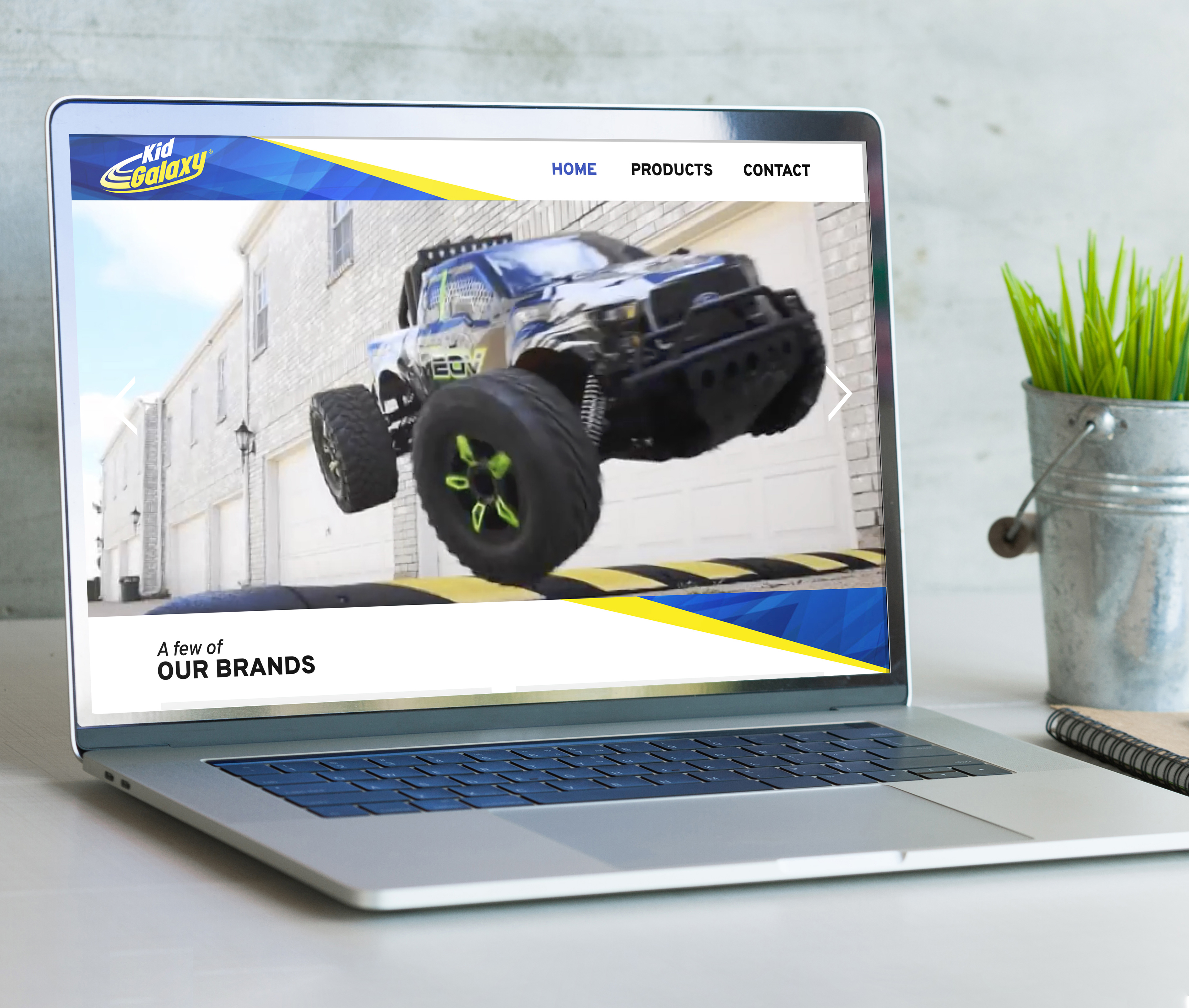 Kid Galaxy responsive website