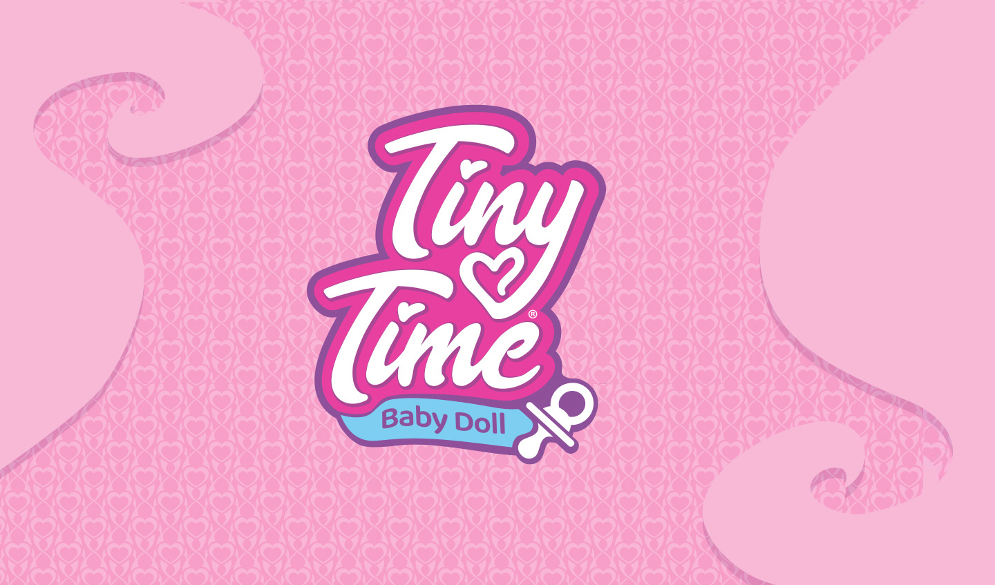 Logo concept and brand development for the doll brand Tiny Time.