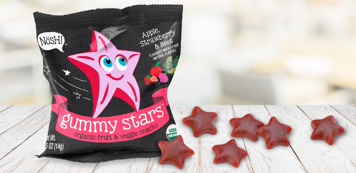 Playful illustration and brand segmentation for food packaging bag.